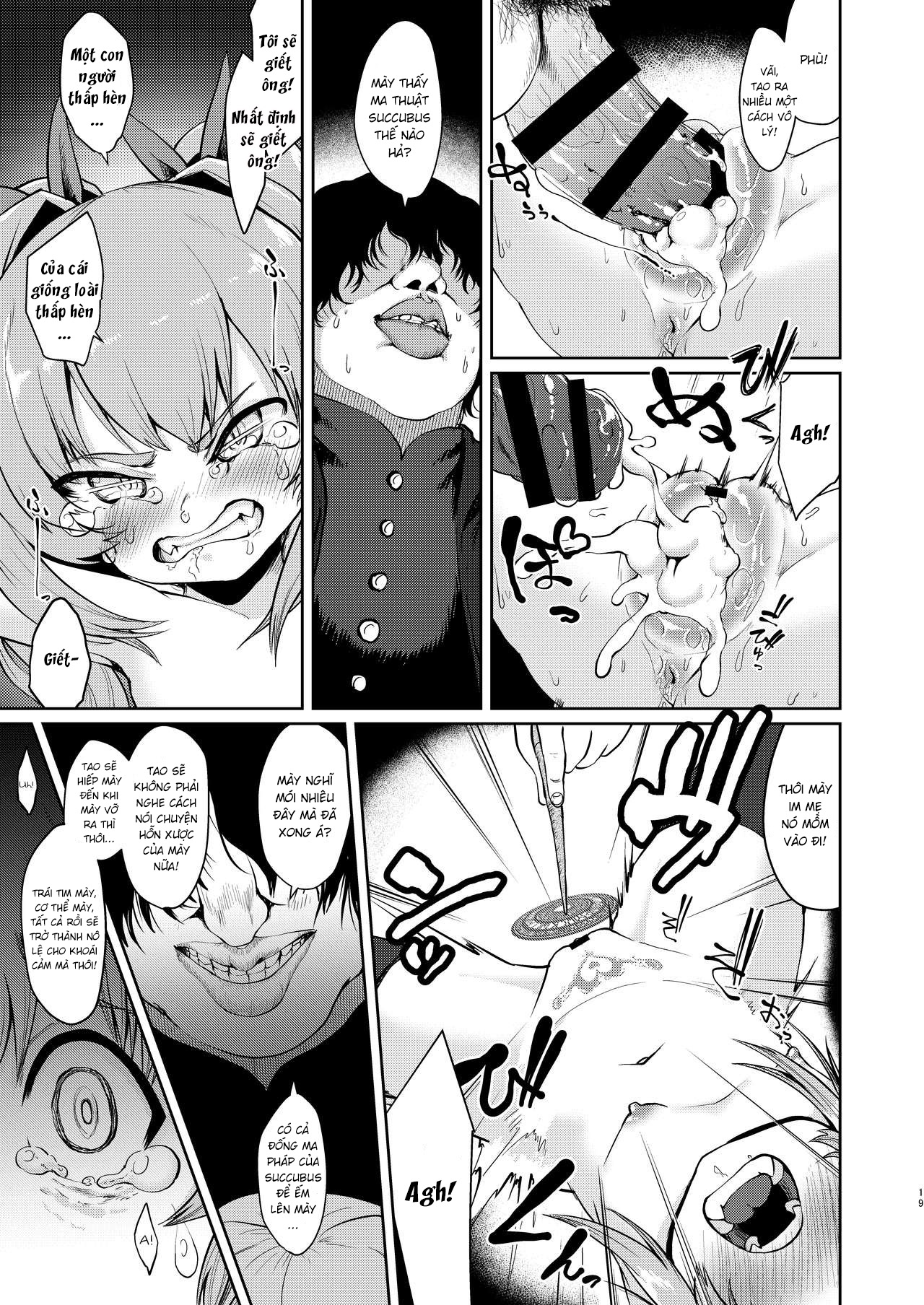 HentaiVN.net - Ảnh 20 - Mindbreak con phò ELF bằng ma thuật [Mesugaki Elf Mahou Choukyou | Breaking a Bratty Elf with Magic] - Oneshot