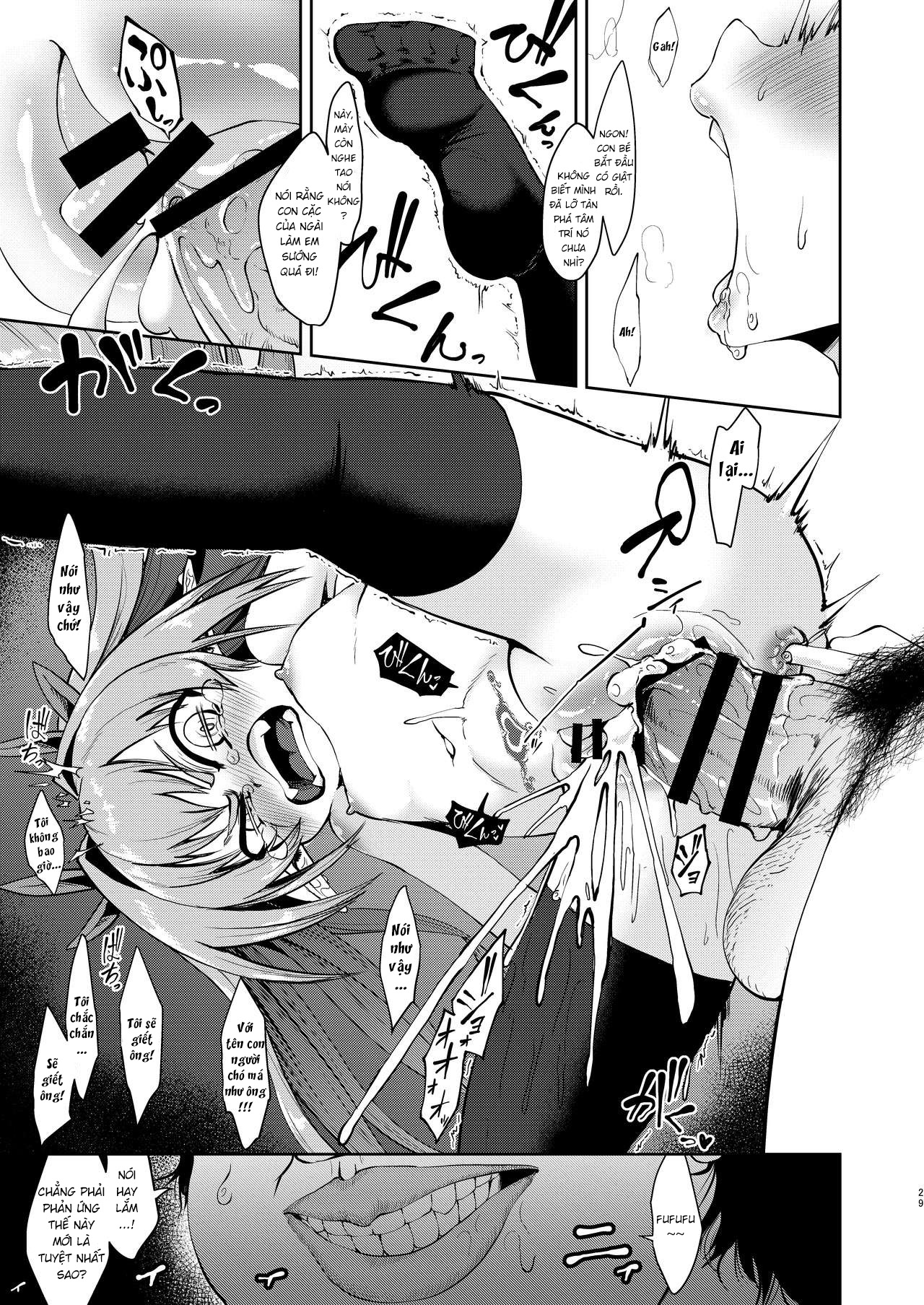 HentaiVN.net - Ảnh 30 - Mindbreak con phò ELF bằng ma thuật [Mesugaki Elf Mahou Choukyou | Breaking a Bratty Elf with Magic] - Oneshot