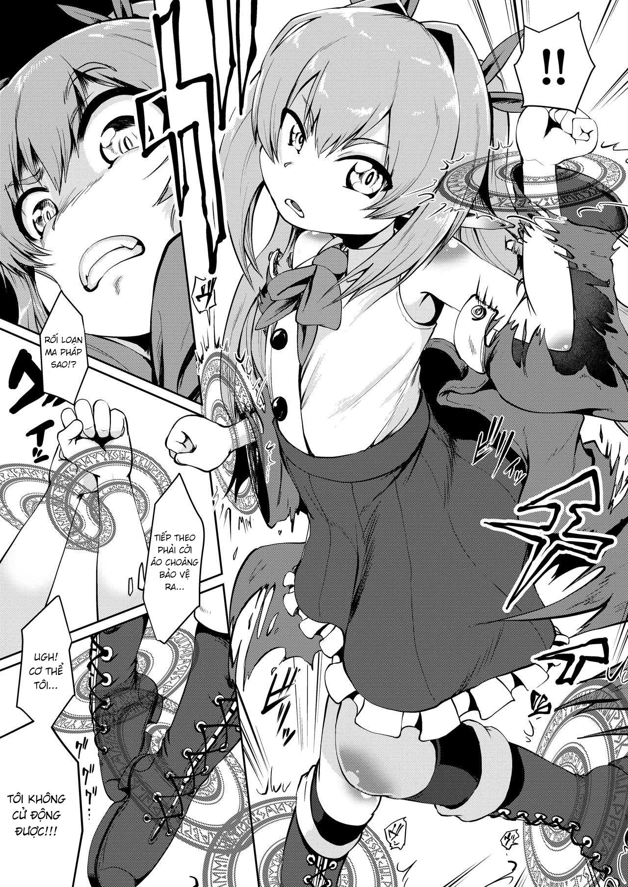 HentaiVN.net - Ảnh 8 - Mindbreak con phò ELF bằng ma thuật [Mesugaki Elf Mahou Choukyou | Breaking a Bratty Elf with Magic] - Oneshot