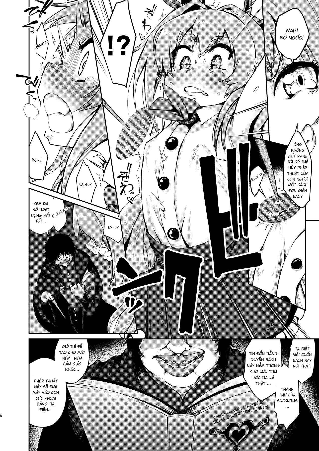 HentaiVN.net - Ảnh 9 - Mindbreak con phò ELF bằng ma thuật [Mesugaki Elf Mahou Choukyou | Breaking a Bratty Elf with Magic] - Oneshot