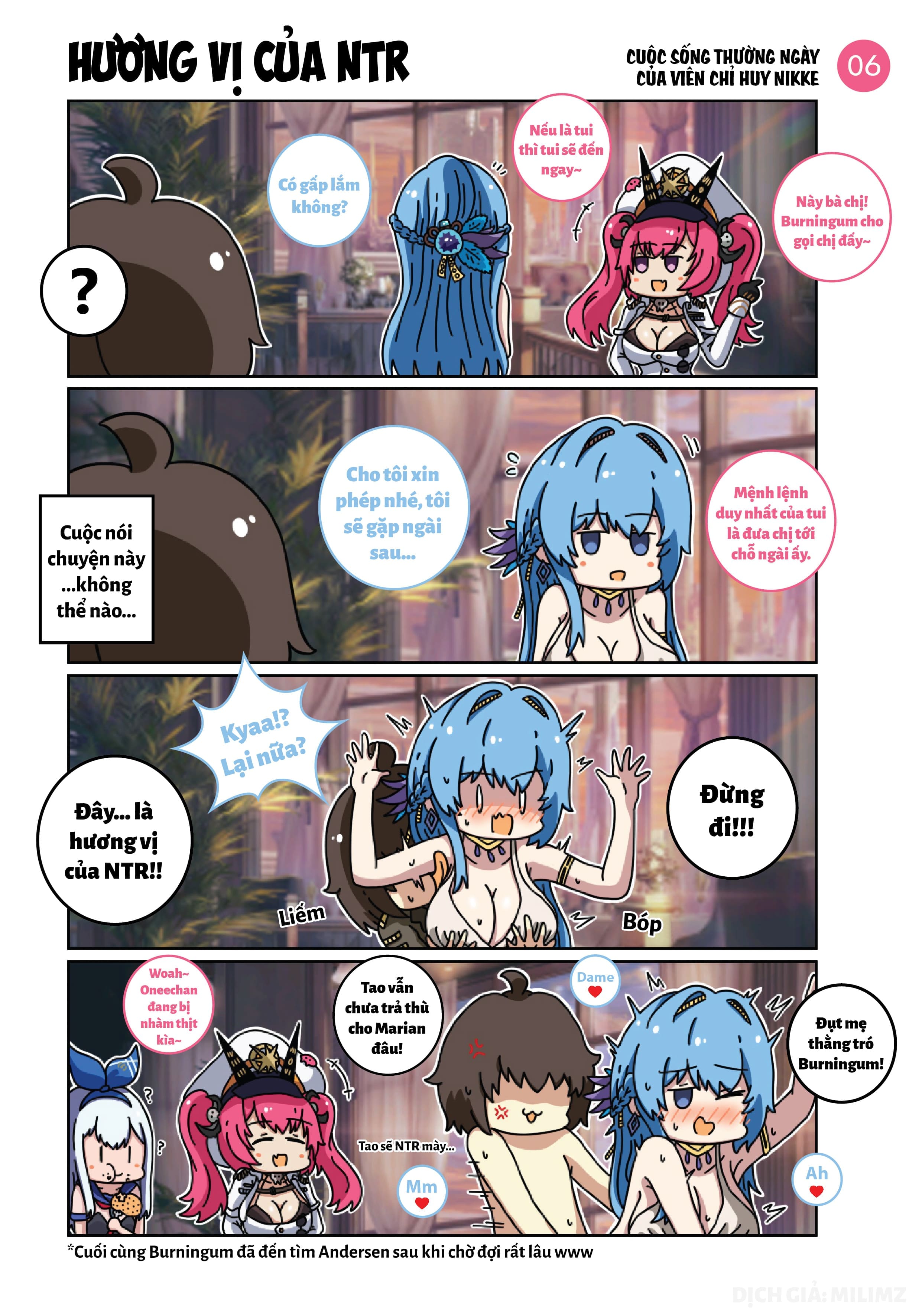 HentaiVN.net - Ảnh 13 - Cuộc sống thường ngày của Chỉ Huy NIKKE (Main Story) - Phần 1