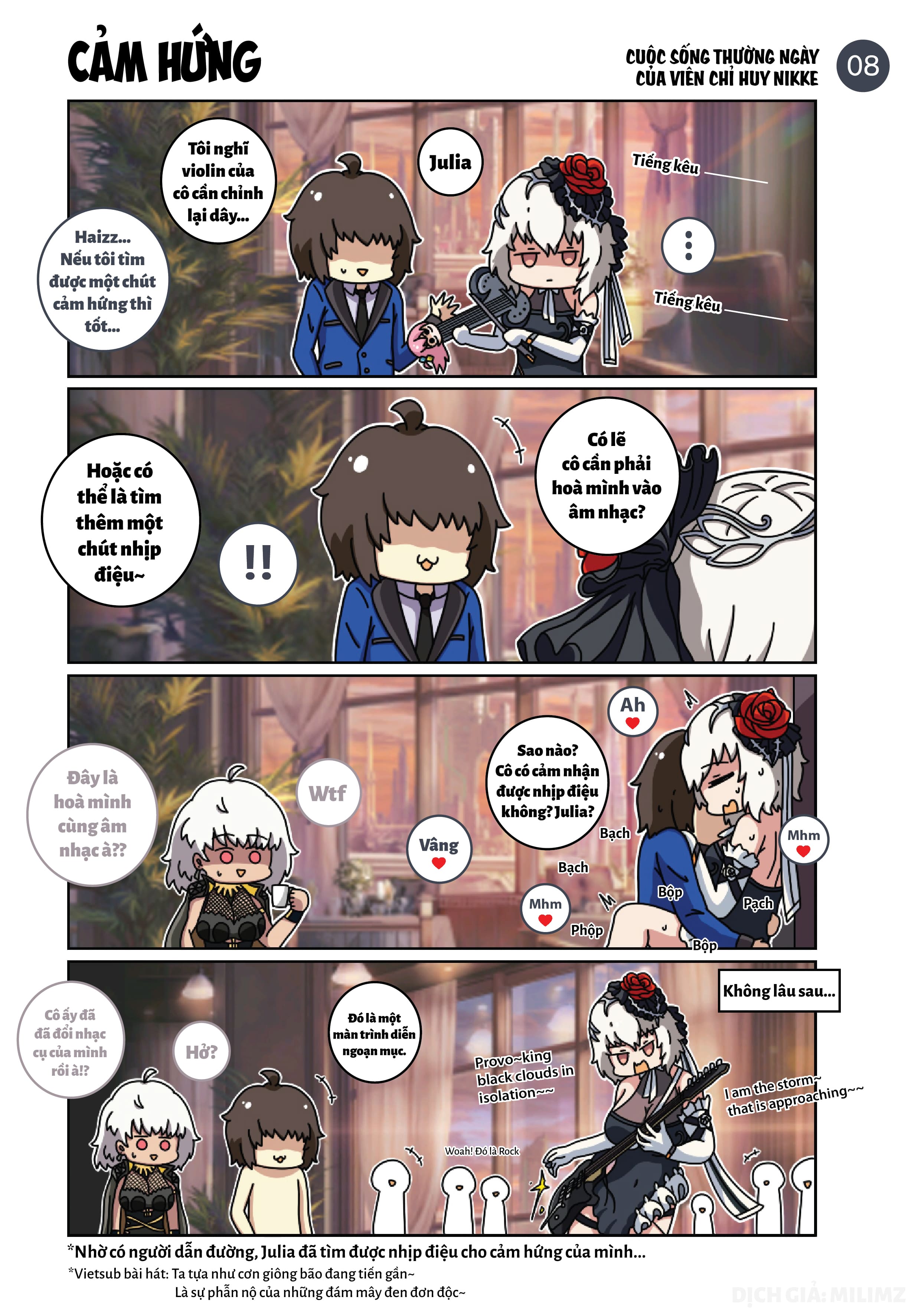 HentaiVN.net - Ảnh 15 - Cuộc sống thường ngày của Chỉ Huy NIKKE (Main Story) - Phần 1