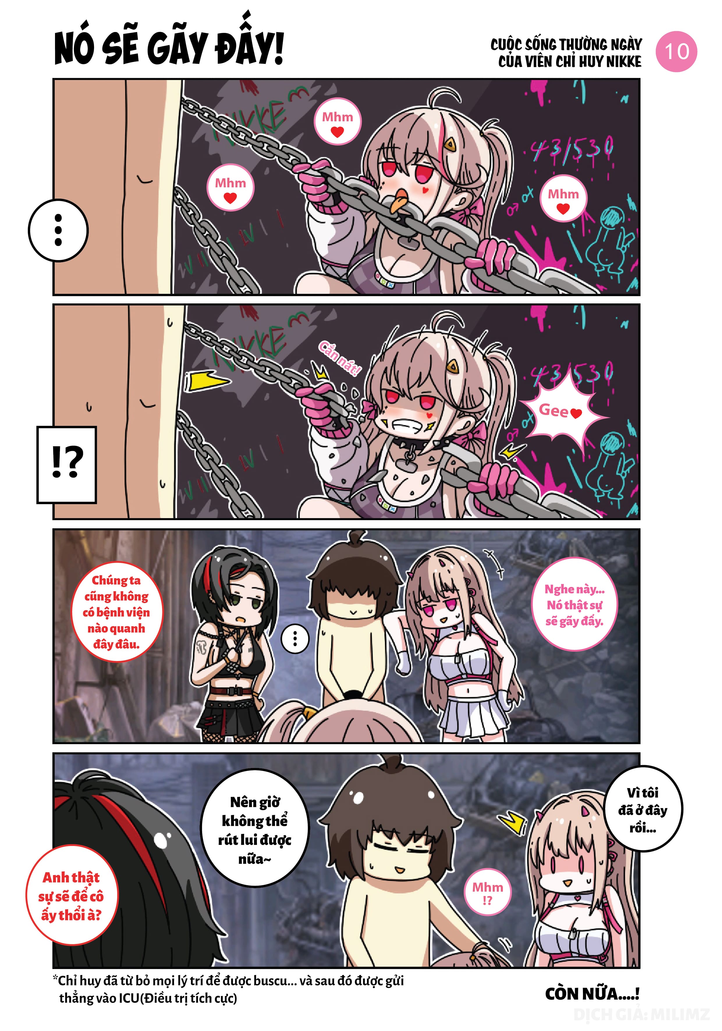 HentaiVN.net - Ảnh 17 - Cuộc sống thường ngày của Chỉ Huy NIKKE (Main Story) - Phần 1