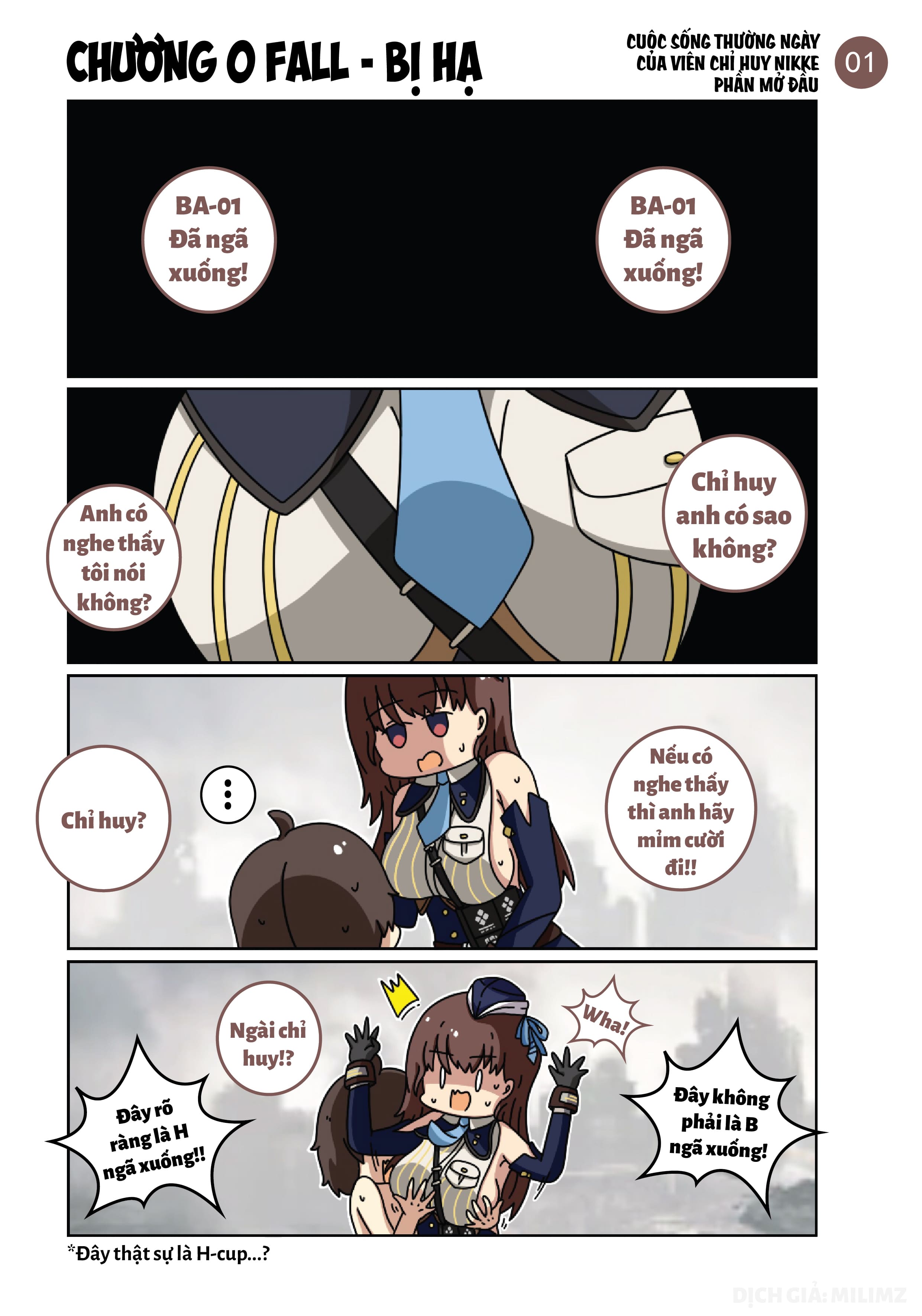 HentaiVN.net - Ảnh 3 - Cuộc sống thường ngày của Chỉ Huy NIKKE (Main Story) - Phần 1