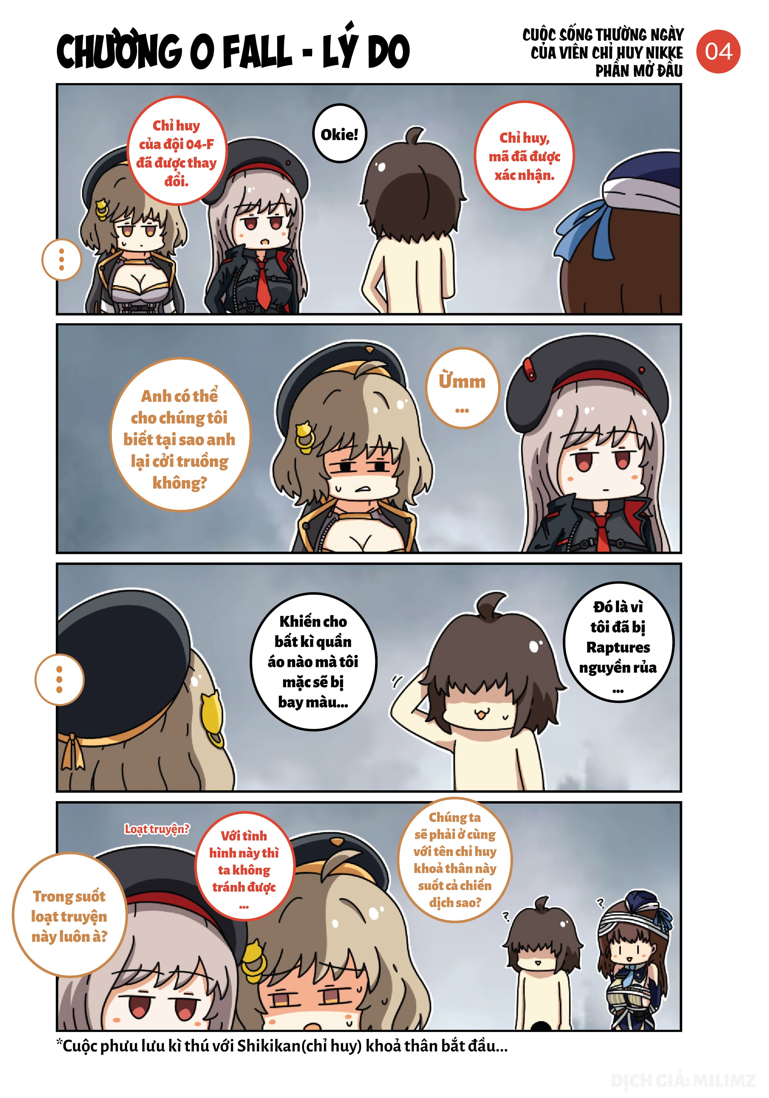HentaiVN.net - Ảnh 6 - Cuộc sống thường ngày của Chỉ Huy NIKKE (Main Story) - Phần 1