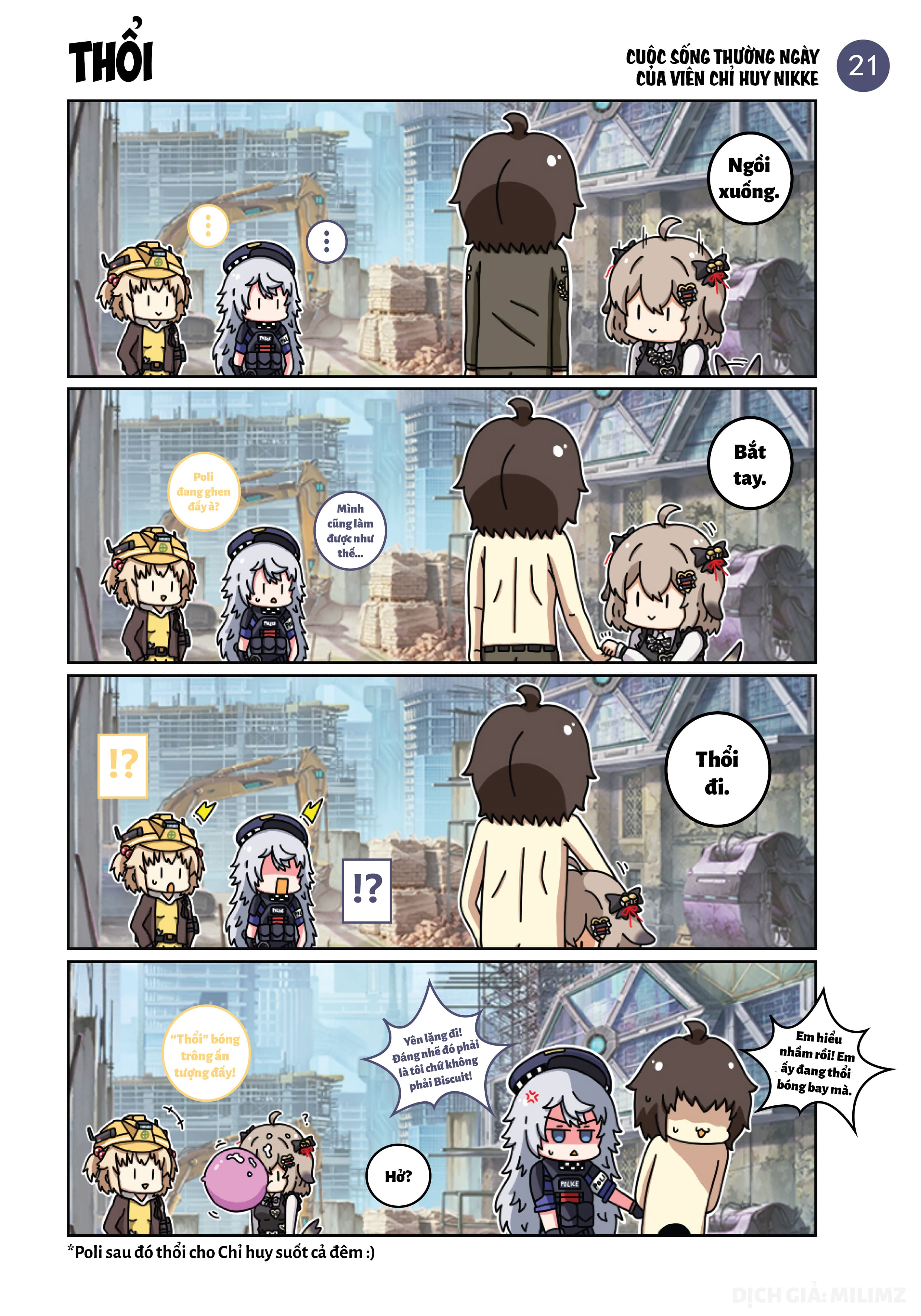 HentaiVN.net - Ảnh 12 - Cuộc sống thường ngày của Chỉ Huy NIKKE (Main Story) - Phần 2