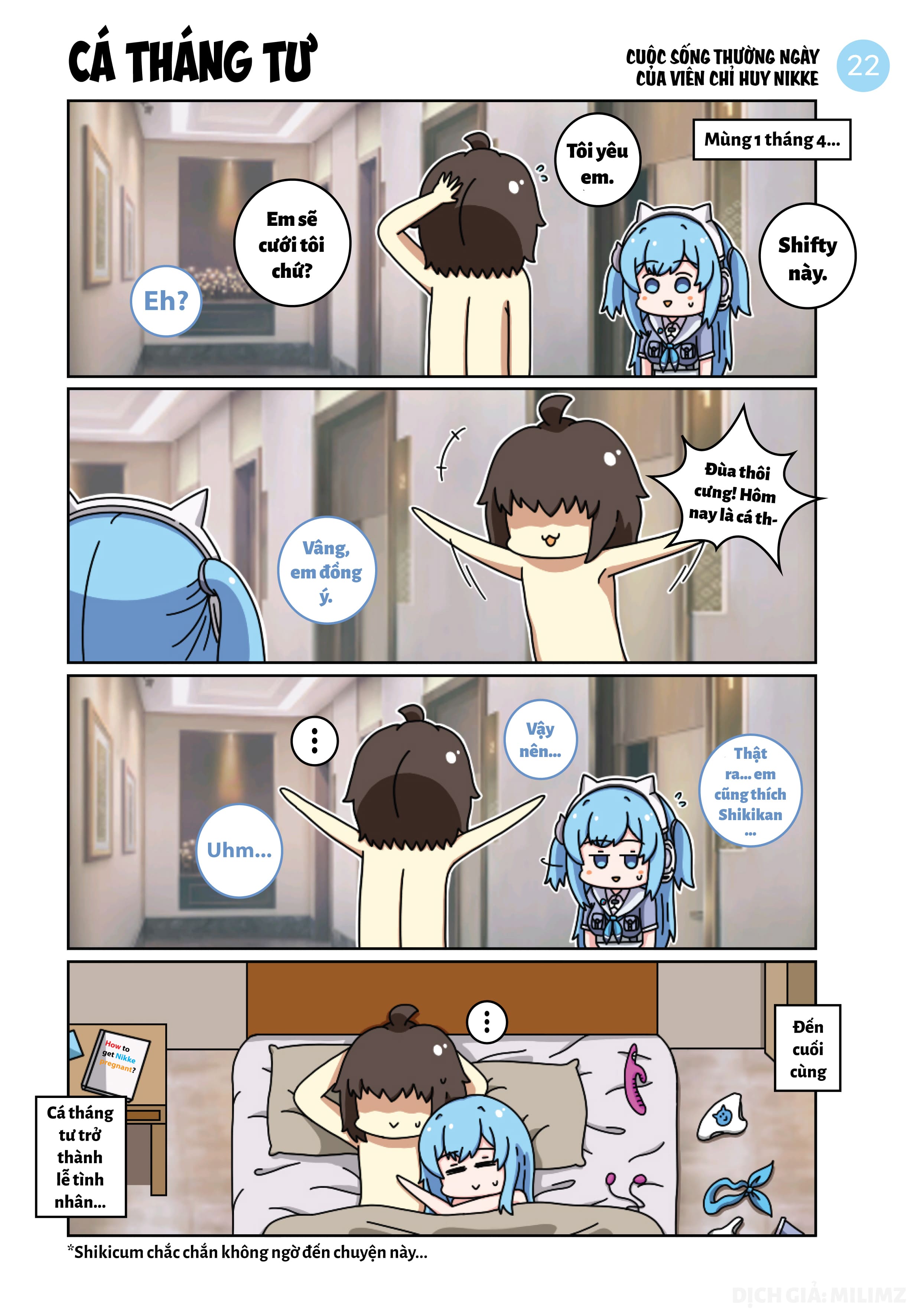 HentaiVN.net - Ảnh 13 - Cuộc sống thường ngày của Chỉ Huy NIKKE (Main Story) - Phần 2