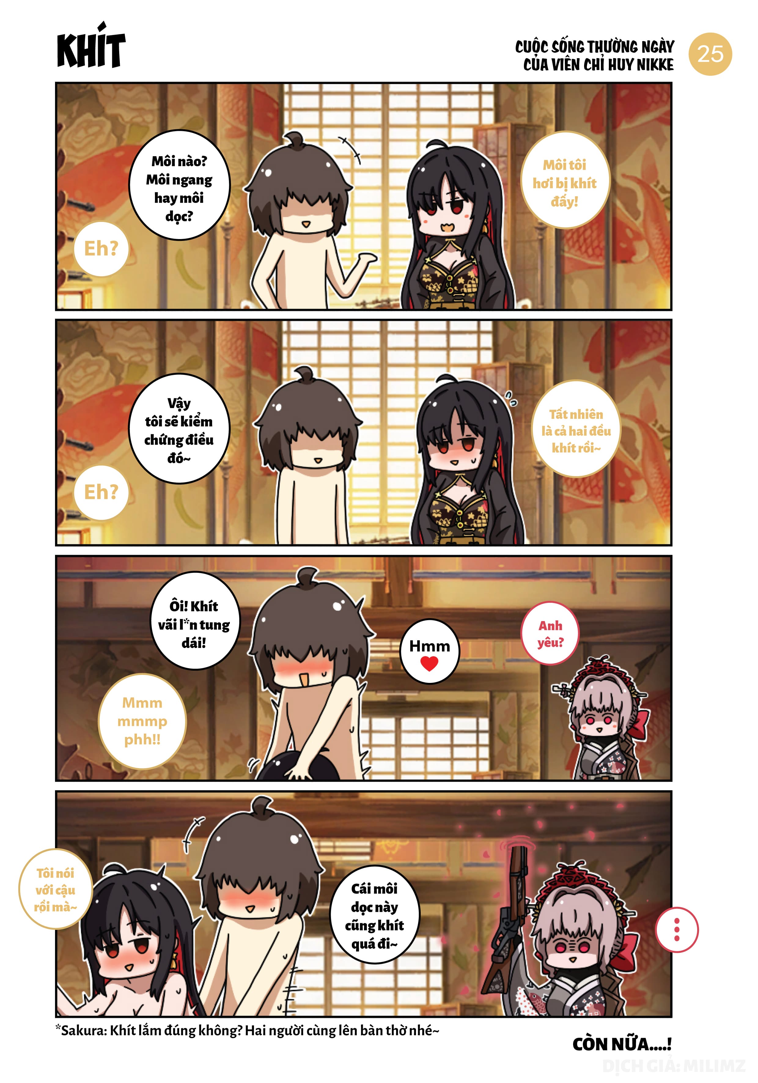 HentaiVN.net - Ảnh 16 - Cuộc sống thường ngày của Chỉ Huy NIKKE (Main Story) - Phần 2