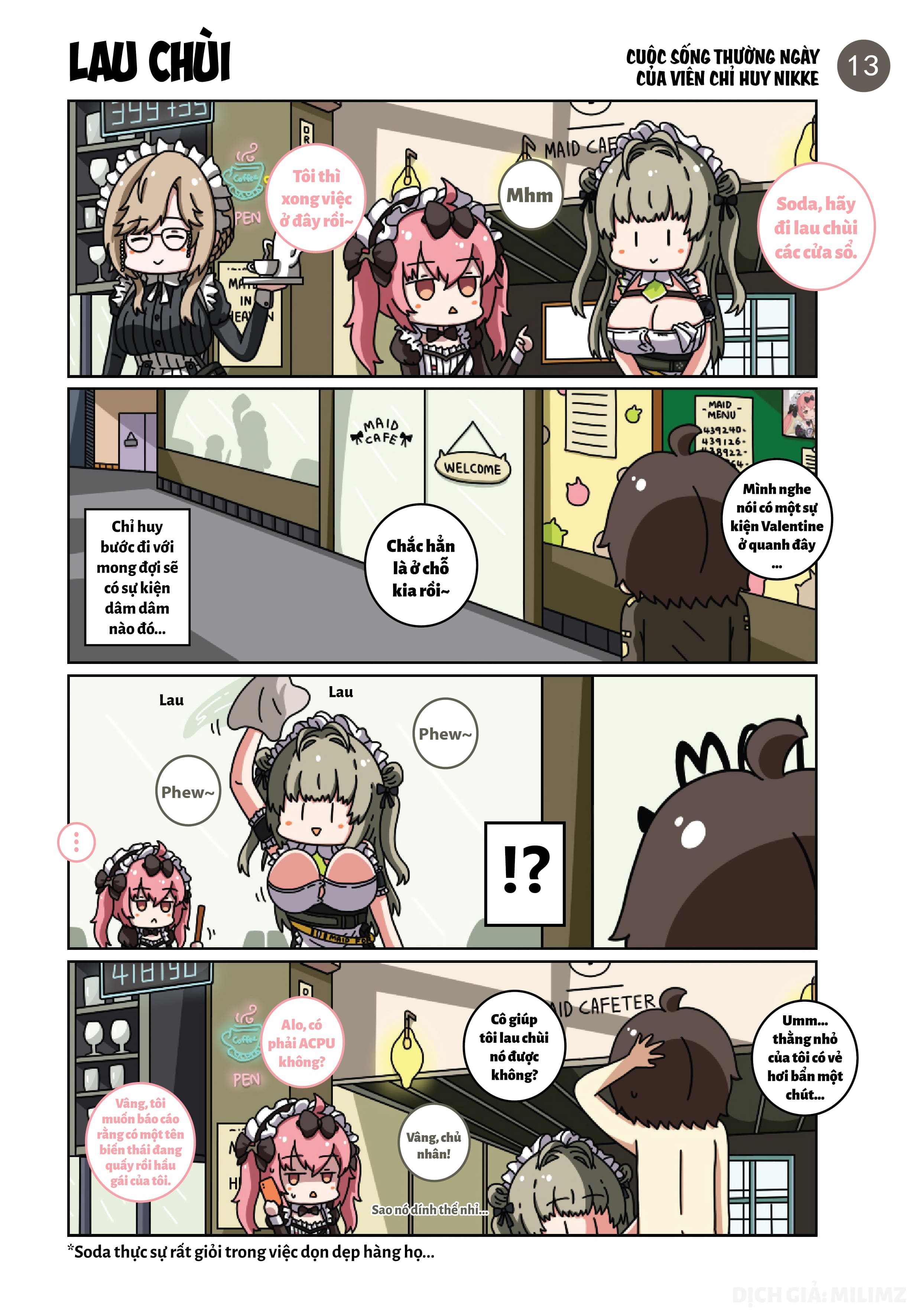 HentaiVN.net - Ảnh 4 - Cuộc sống thường ngày của Chỉ Huy NIKKE (Main Story) - Phần 2
