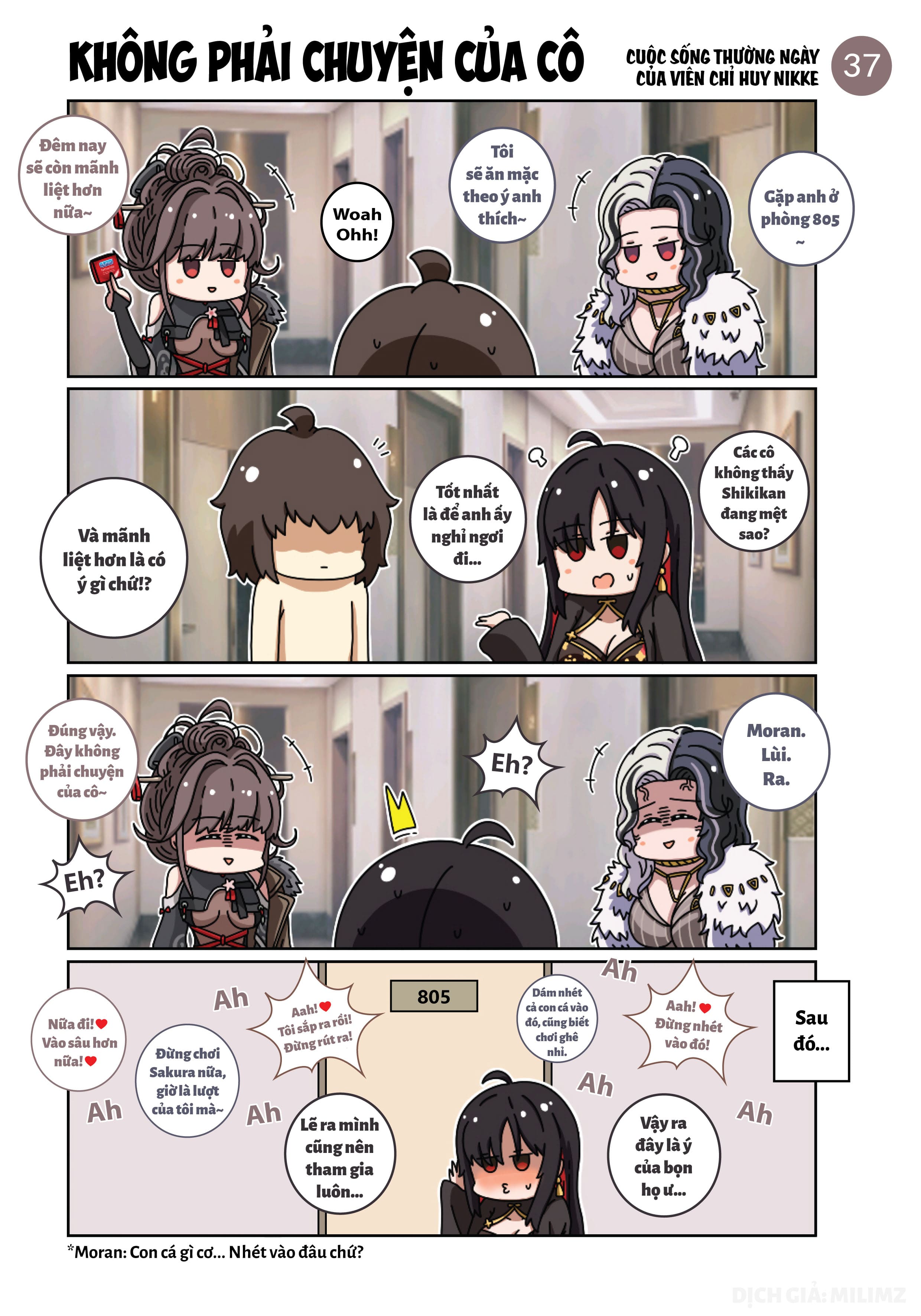 HentaiVN.net - Ảnh 13 - Cuộc sống thường ngày của Chỉ Huy NIKKE (Main Story) - Phần 3