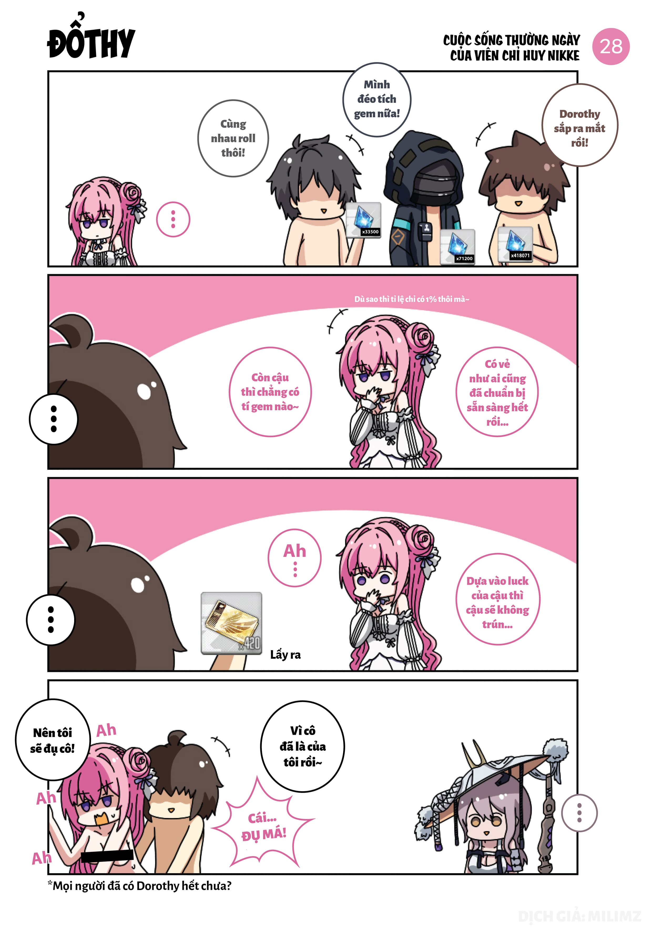 HentaiVN.net - Ảnh 4 - Cuộc sống thường ngày của Chỉ Huy NIKKE (Main Story) - Phần 3