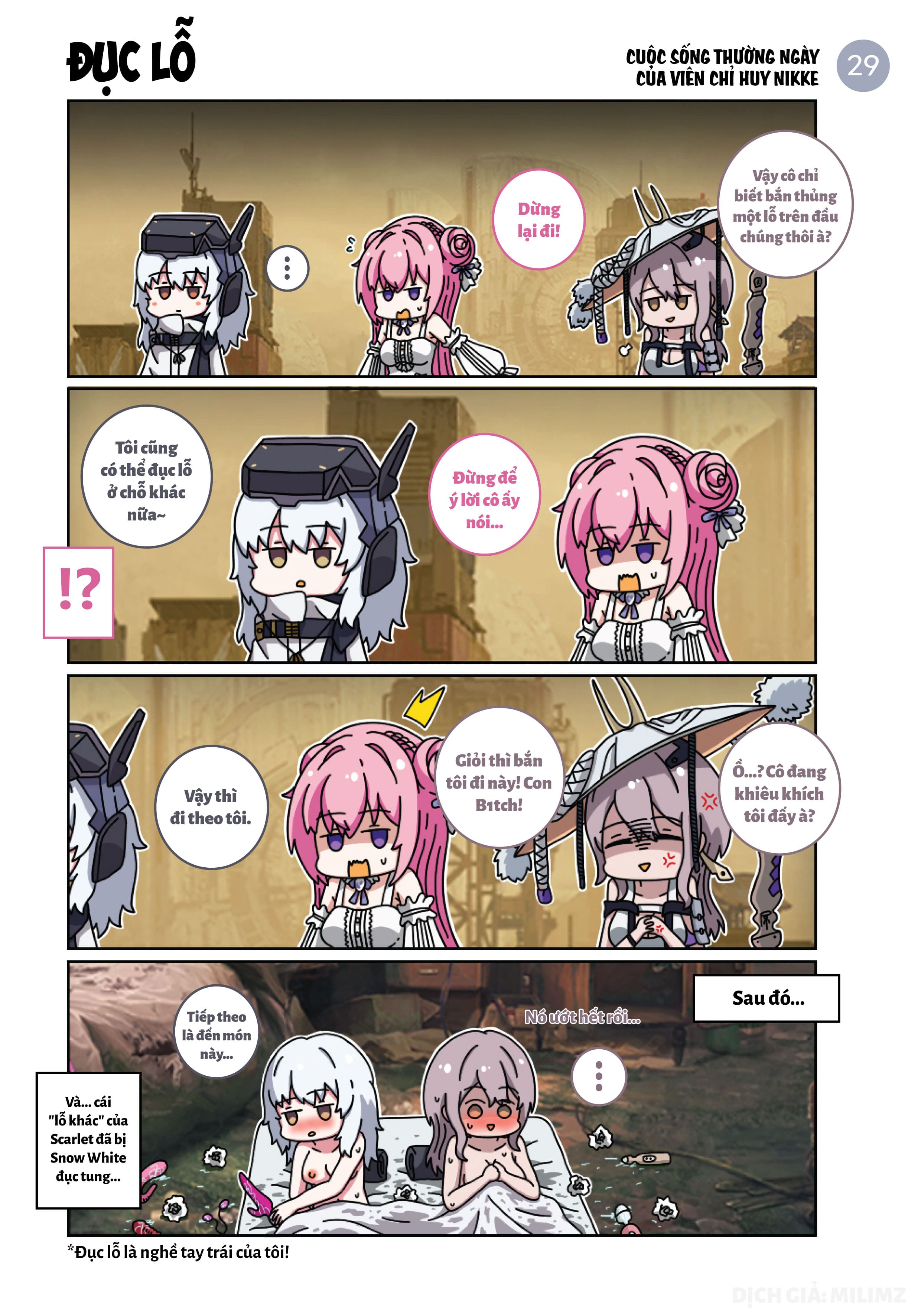 HentaiVN.net - Ảnh 5 - Cuộc sống thường ngày của Chỉ Huy NIKKE (Main Story) - Phần 3