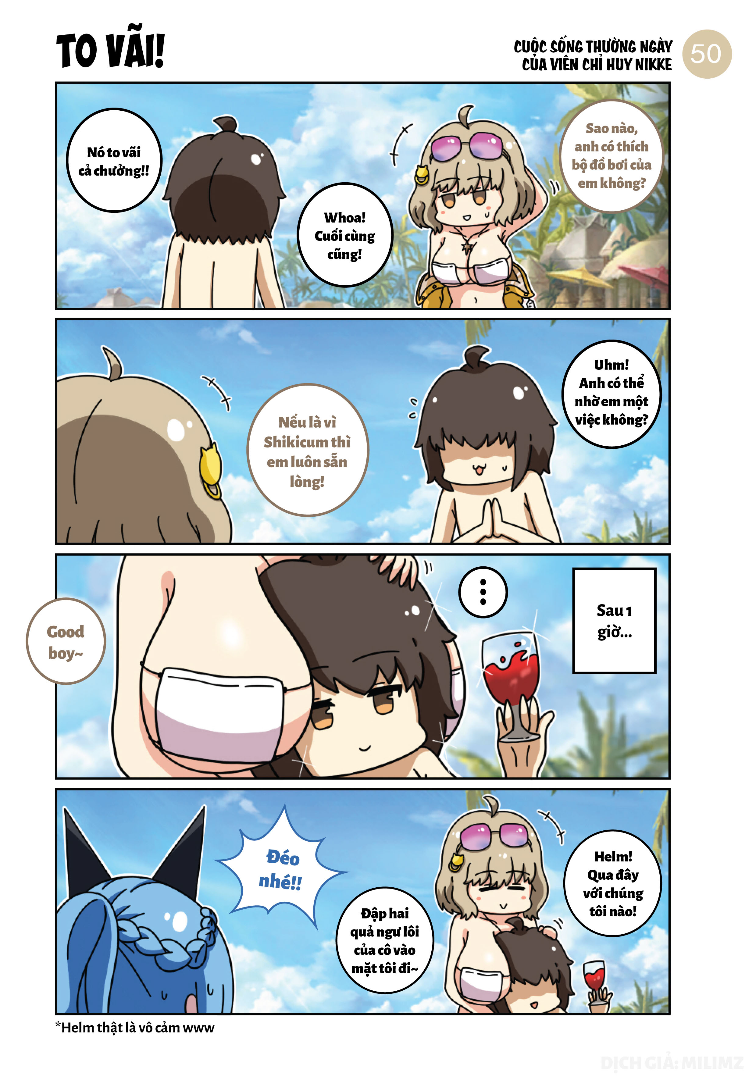 HentaiVN.net - Ảnh 11 - Cuộc sống thường ngày của Chỉ Huy NIKKE (Main Story) - Phần 4