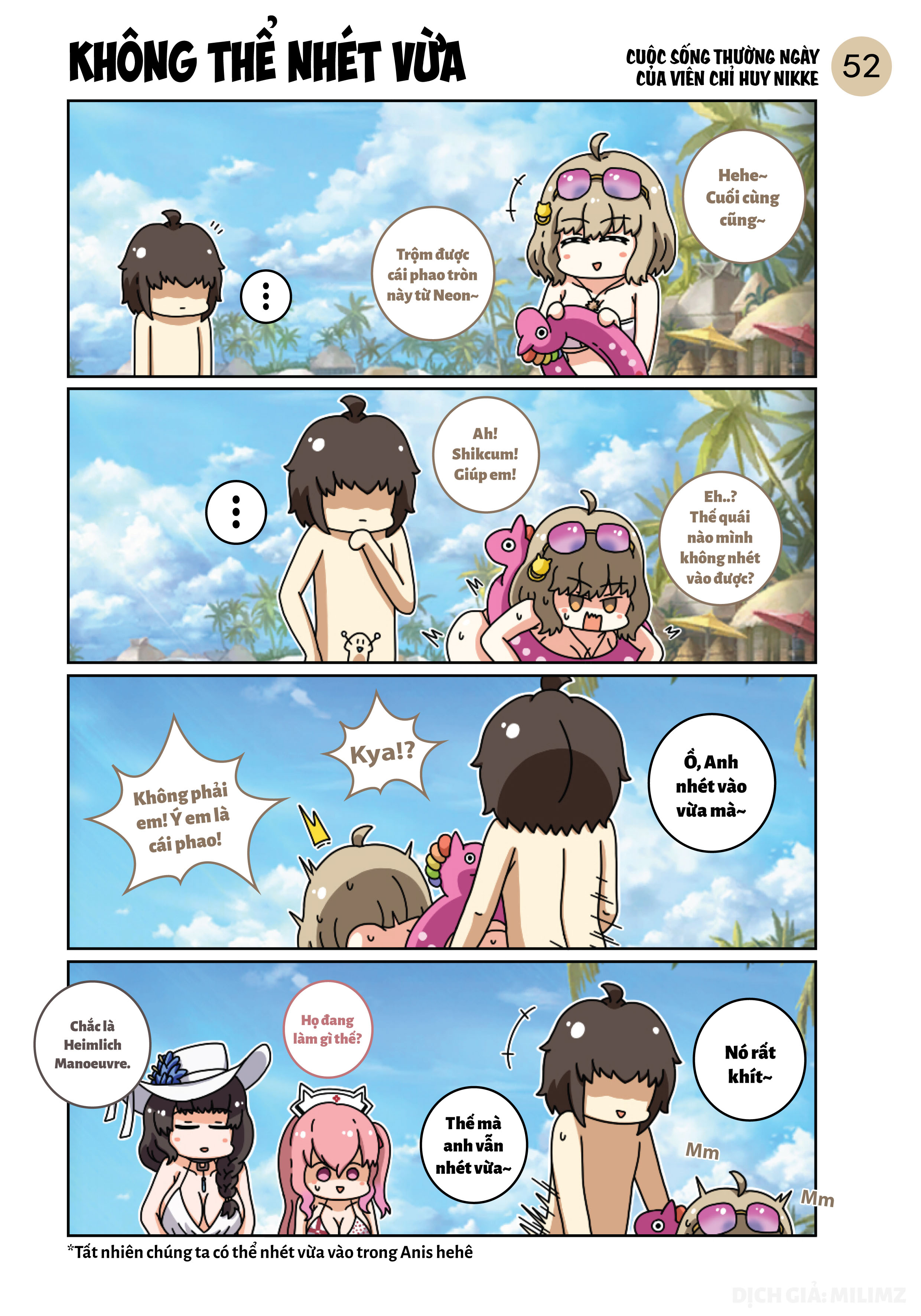 HentaiVN.net - Ảnh 13 - Cuộc sống thường ngày của Chỉ Huy NIKKE (Main Story) - Phần 4