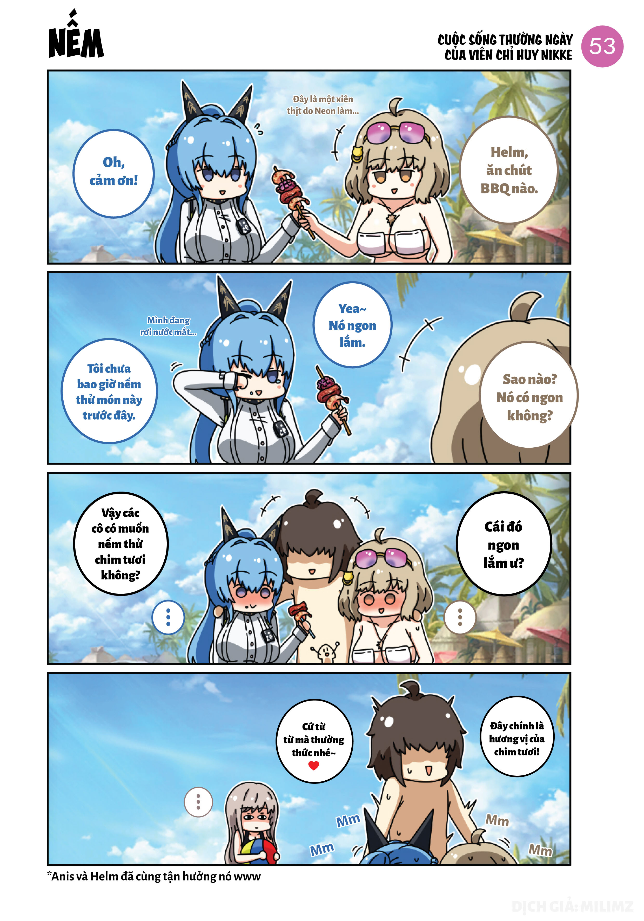 HentaiVN.net - Ảnh 14 - Cuộc sống thường ngày của Chỉ Huy NIKKE (Main Story) - Phần 4