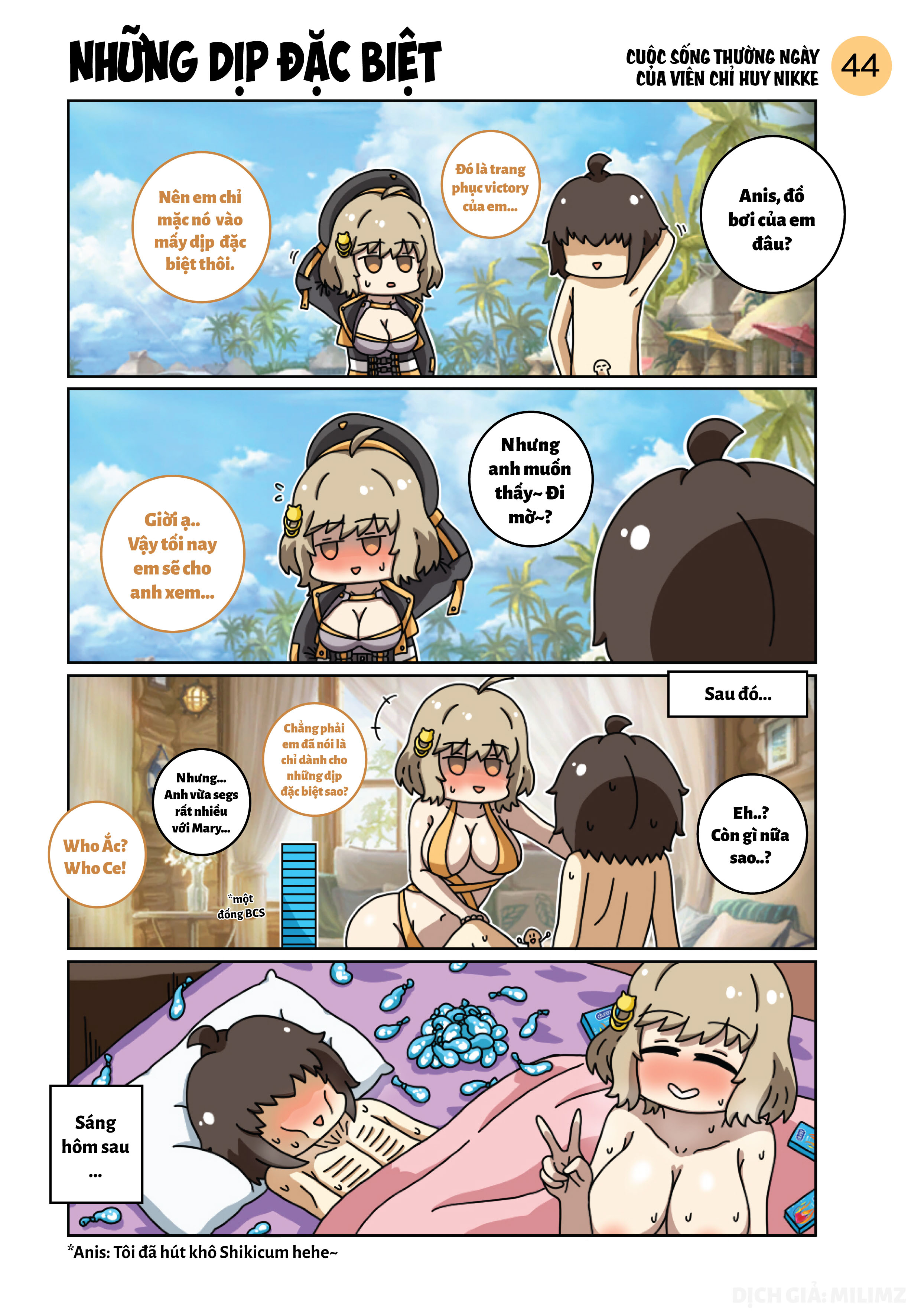 HentaiVN.net - Ảnh 5 - Cuộc sống thường ngày của Chỉ Huy NIKKE (Main Story) - Phần 4