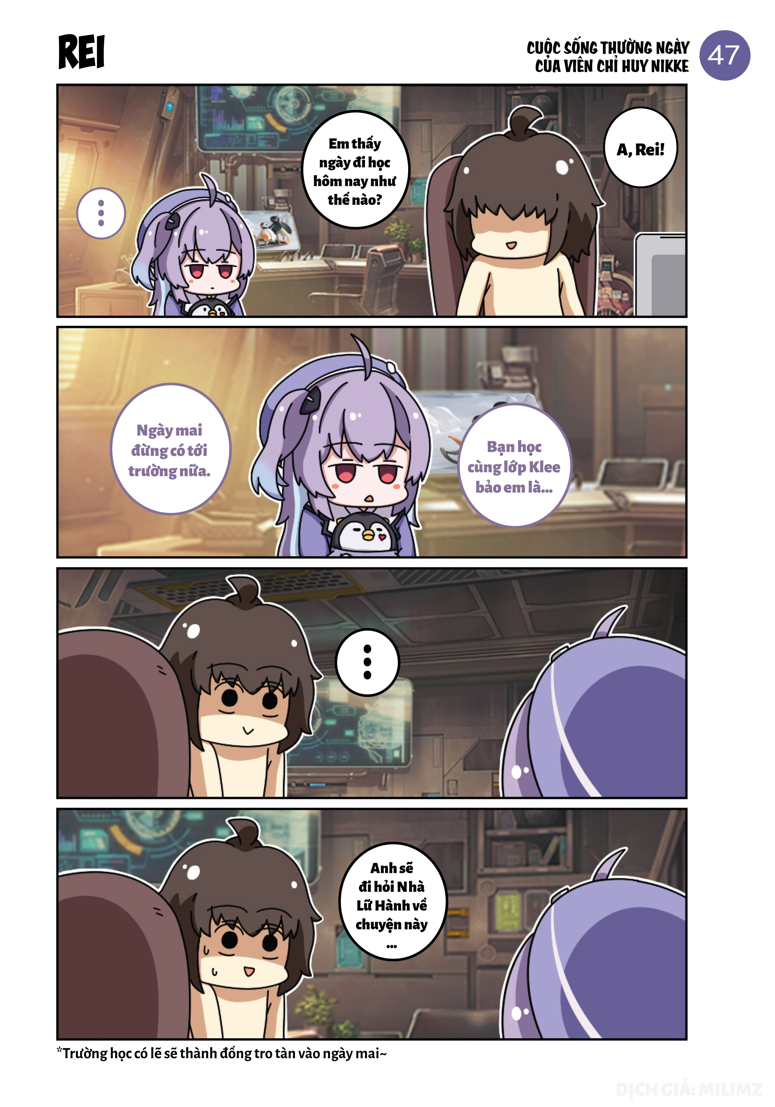 HentaiVN.net - Ảnh 8 - Cuộc sống thường ngày của Chỉ Huy NIKKE (Main Story) - Phần 4