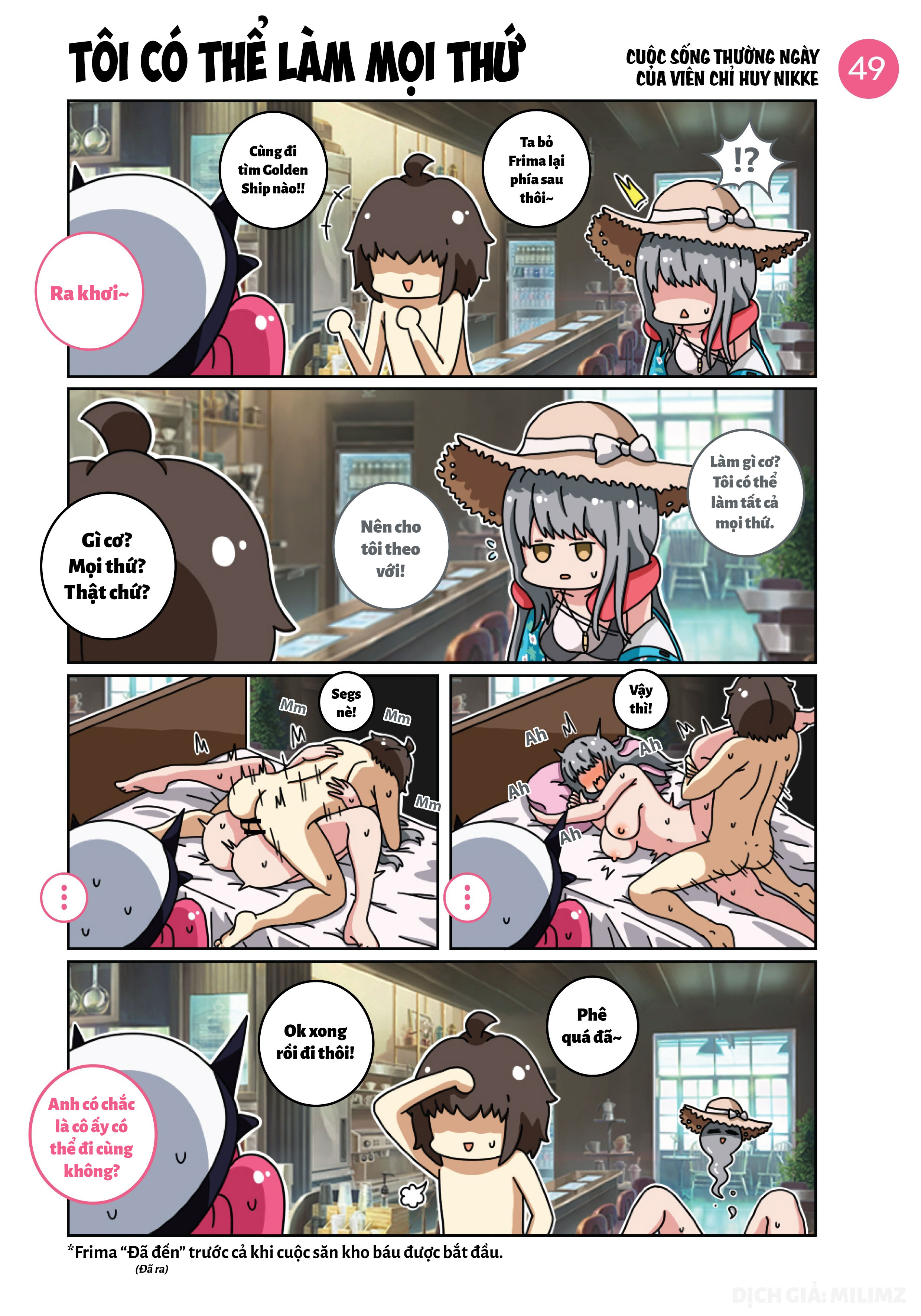 HentaiVN.net - Ảnh 10 - Cuộc sống thường ngày của Chỉ Huy NIKKE (Main Story) - Phần 4