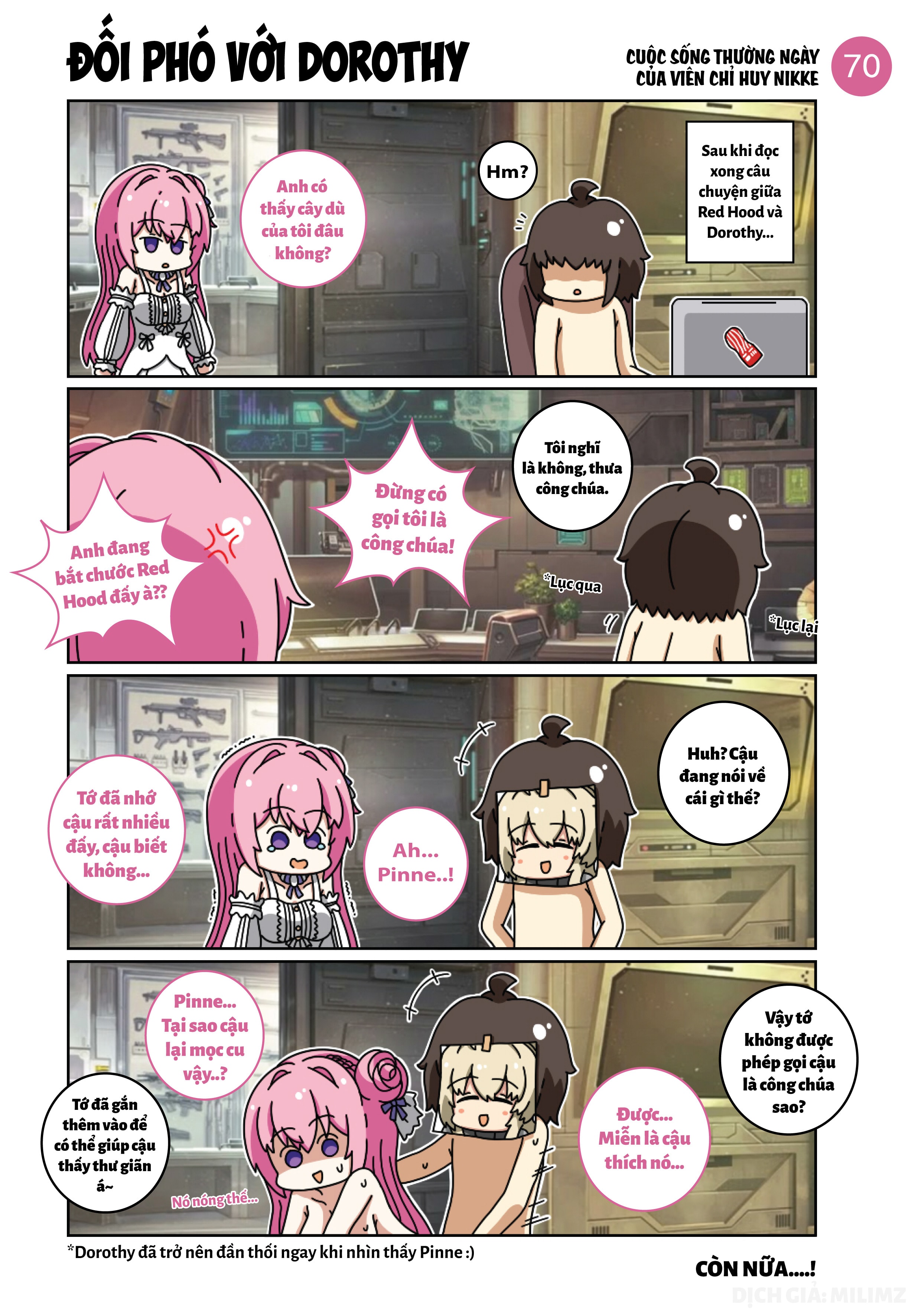 HentaiVN.net - Ảnh 16 - Cuộc sống thường ngày của Chỉ Huy NIKKE (Main Story) - Phần 5