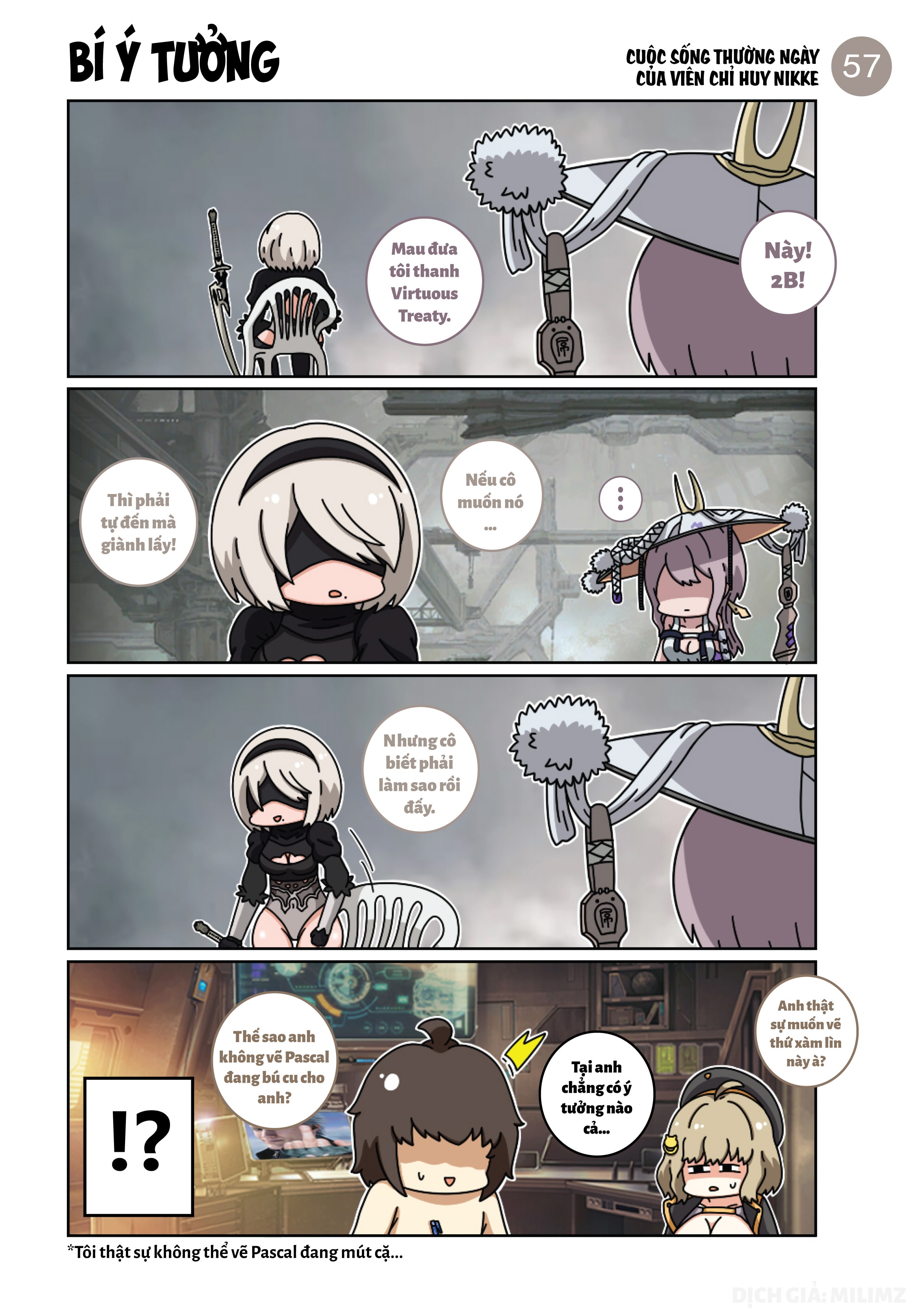 HentaiVN.net - Ảnh 3 - Cuộc sống thường ngày của Chỉ Huy NIKKE (Main Story) - Phần 5