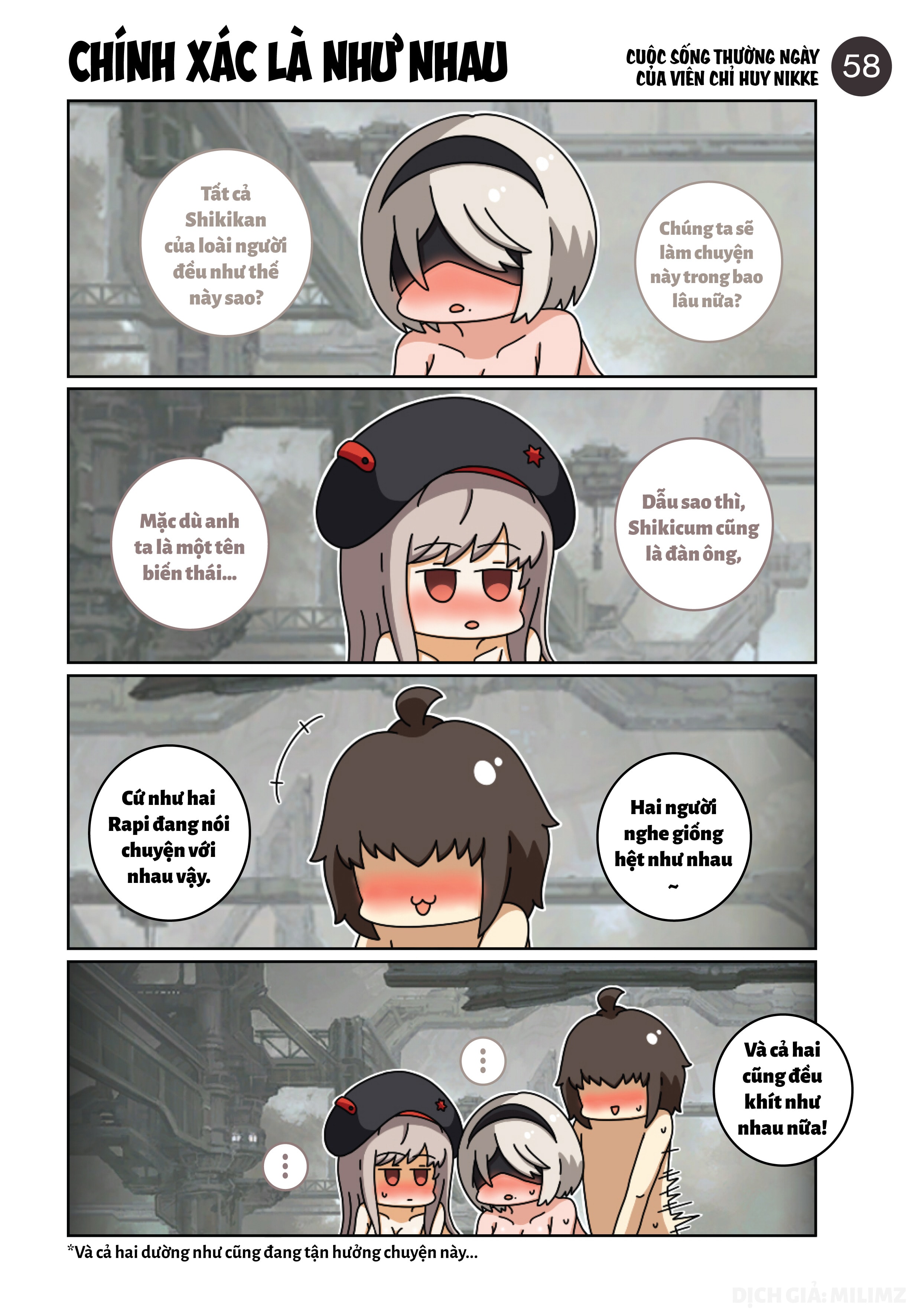 HentaiVN.net - Ảnh 4 - Cuộc sống thường ngày của Chỉ Huy NIKKE (Main Story) - Phần 5