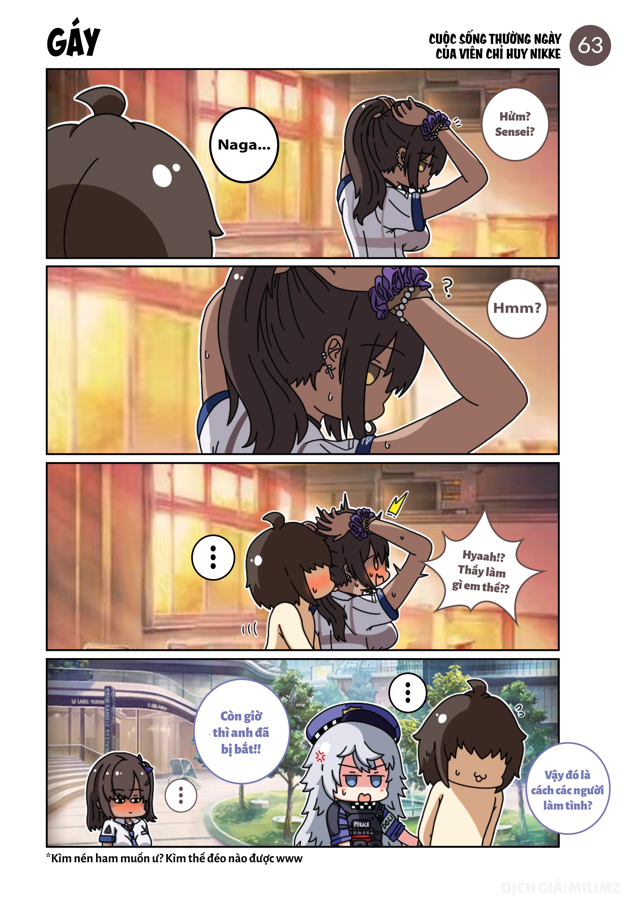 HentaiVN.net - Ảnh 9 - Cuộc sống thường ngày của Chỉ Huy NIKKE (Main Story) - Phần 5