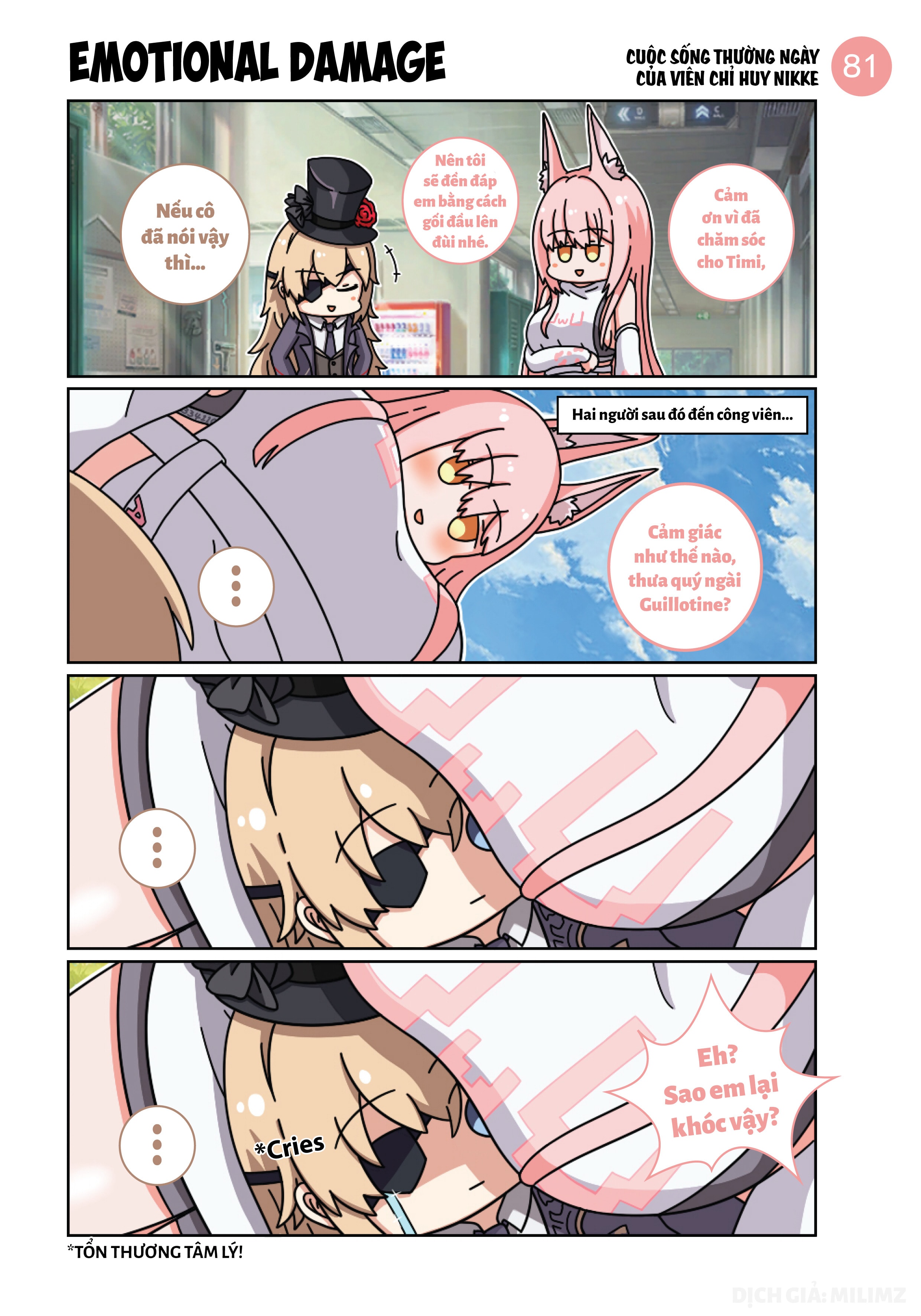 HentaiVN.net - Ảnh 11 - Cuộc sống thường ngày của Chỉ Huy NIKKE (Main Story) - Phần 6