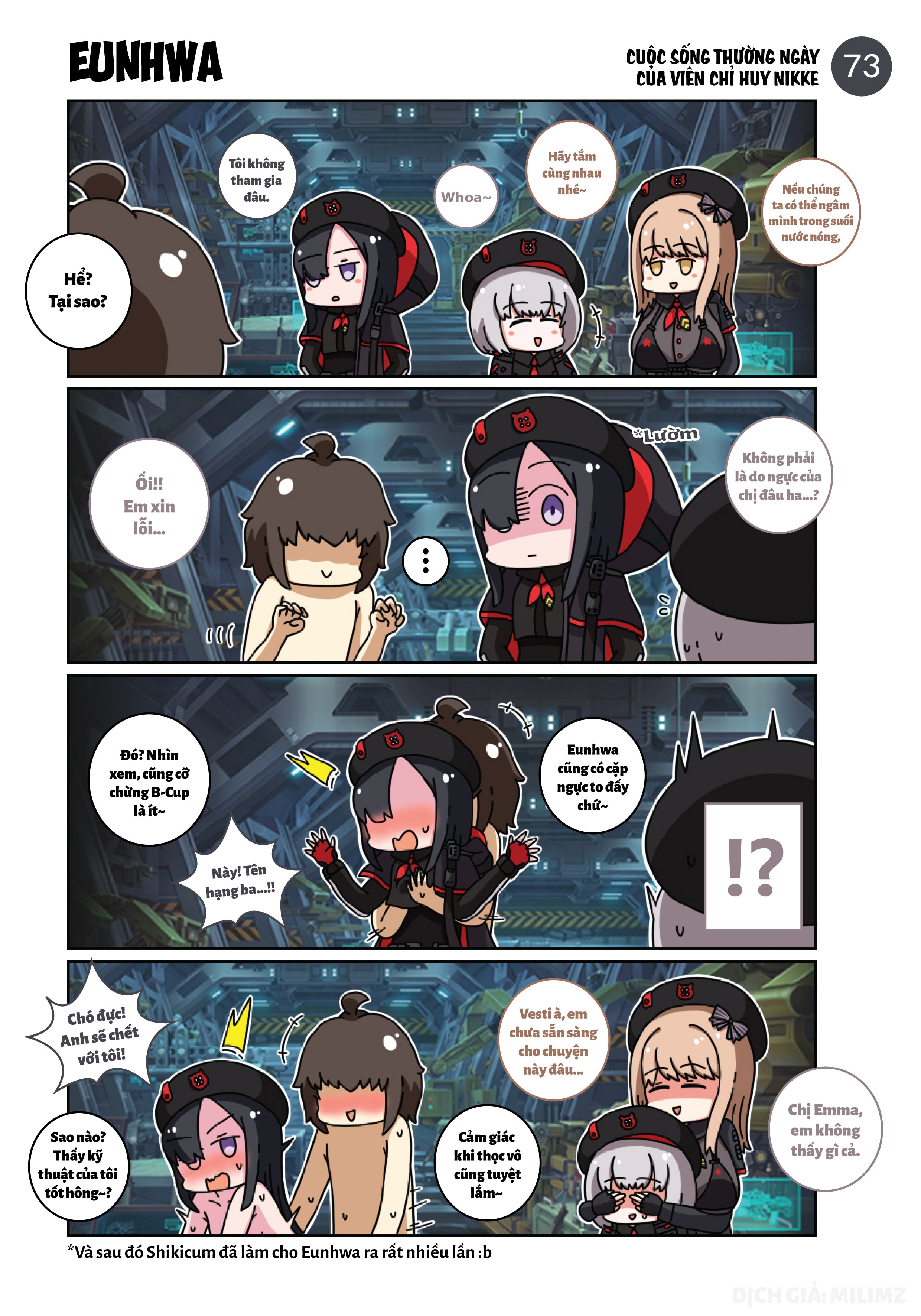 HentaiVN.net - Ảnh 3 - Cuộc sống thường ngày của Chỉ Huy NIKKE (Main Story) - Phần 6