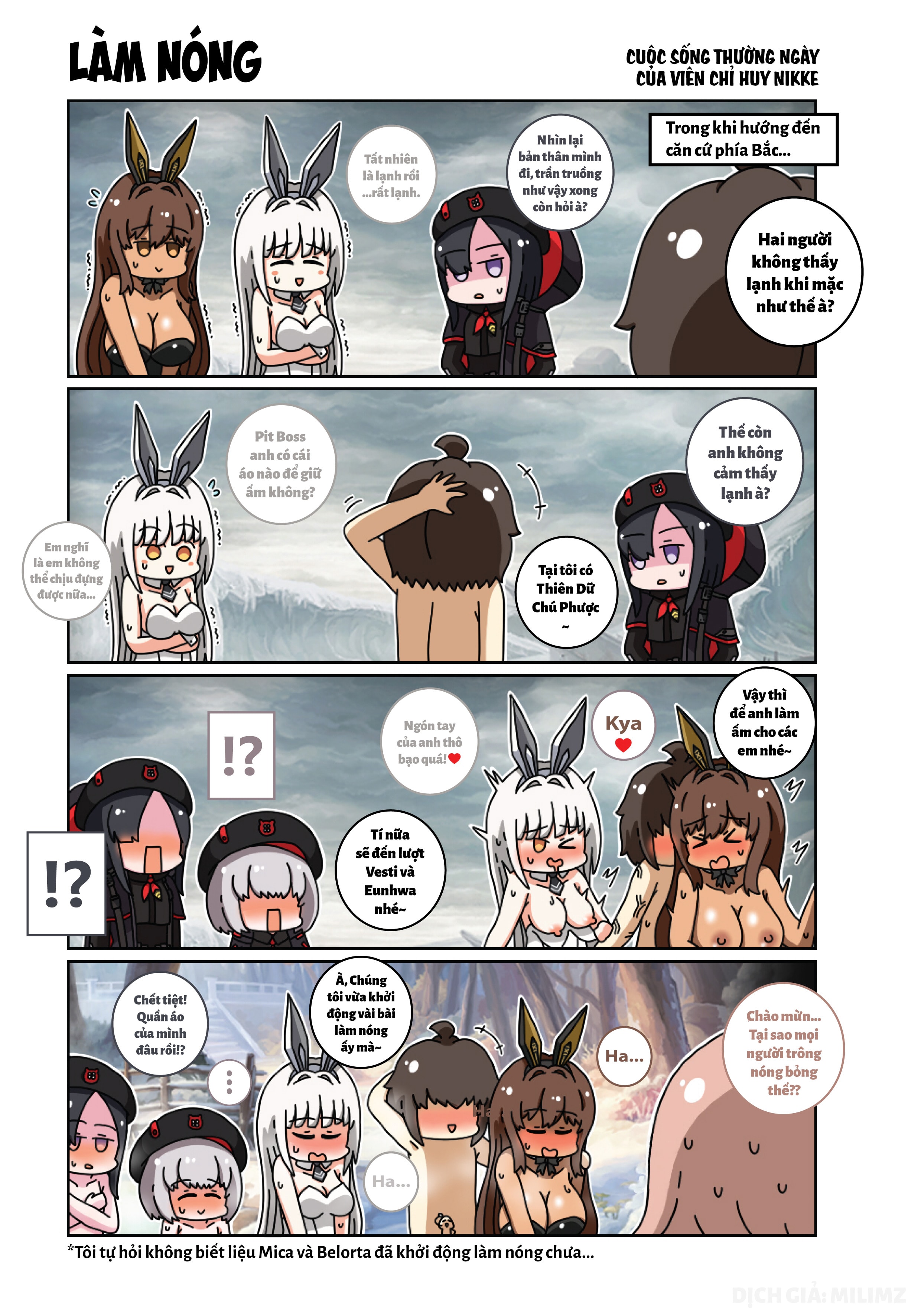 HentaiVN.net - Ảnh 4 - Cuộc sống thường ngày của Chỉ Huy NIKKE (Main Story) - Phần 6