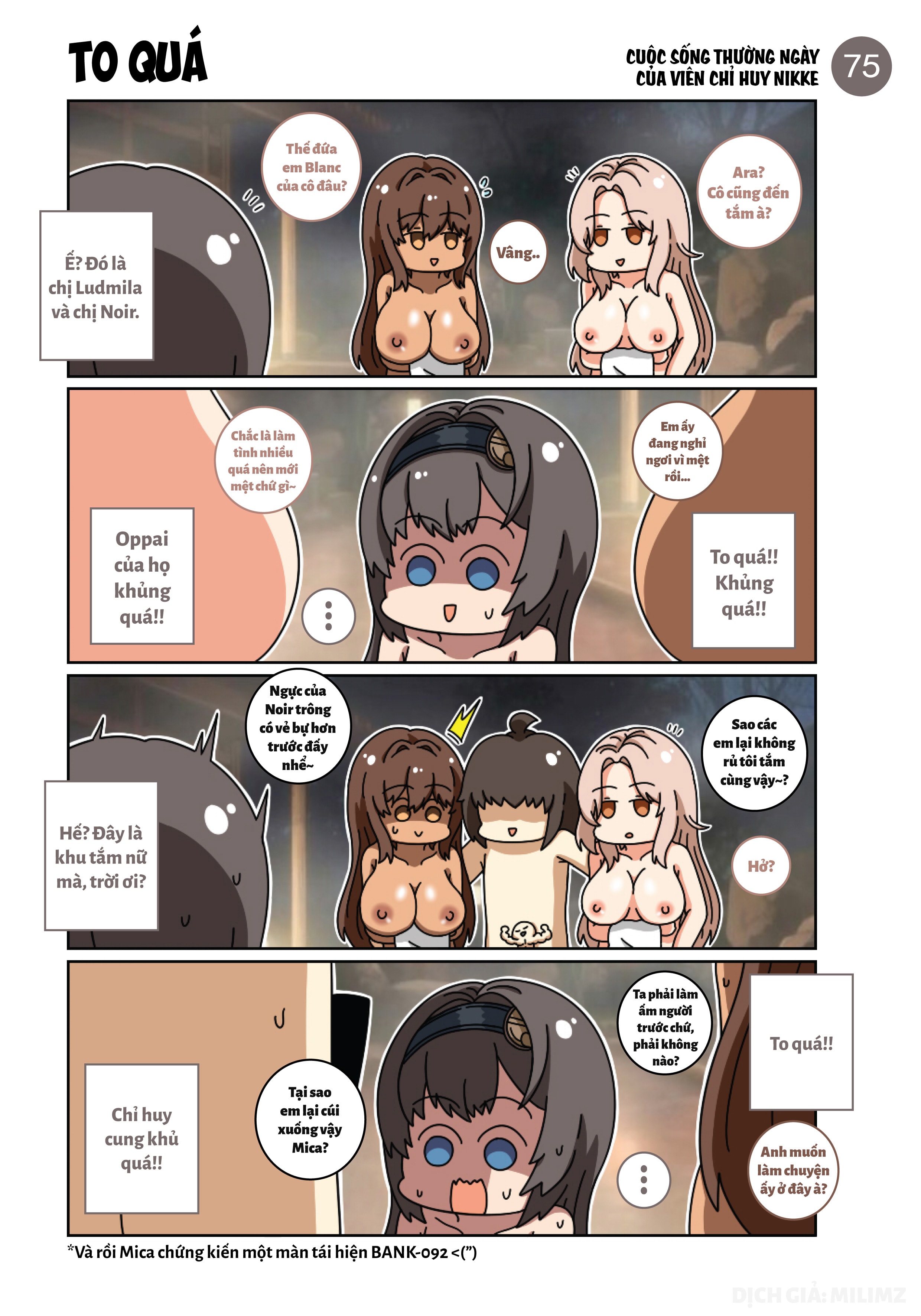 HentaiVN.net - Ảnh 5 - Cuộc sống thường ngày của Chỉ Huy NIKKE (Main Story) - Phần 6