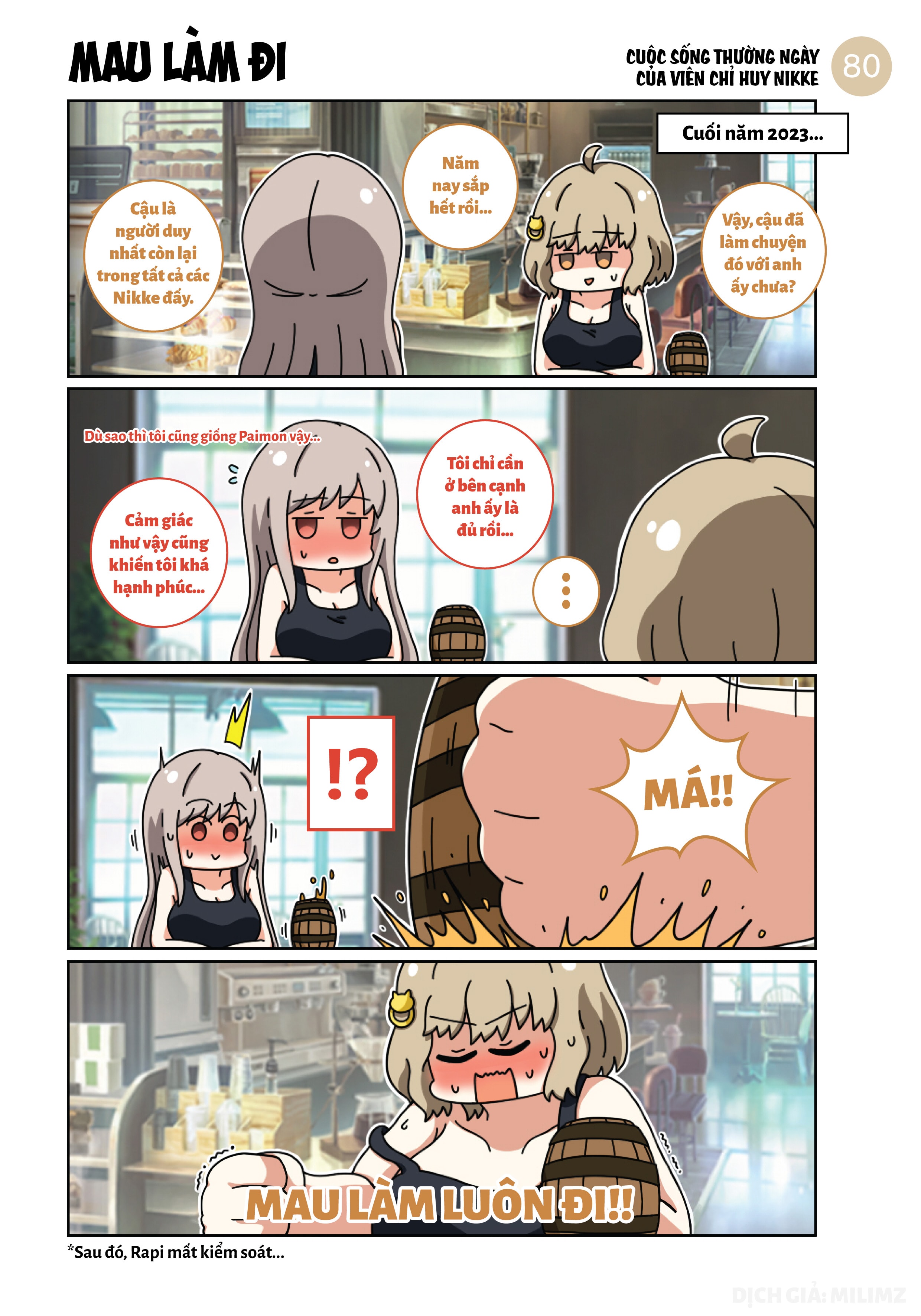 HentaiVN.net - Ảnh 10 - Cuộc sống thường ngày của Chỉ Huy NIKKE (Main Story) - Phần 6