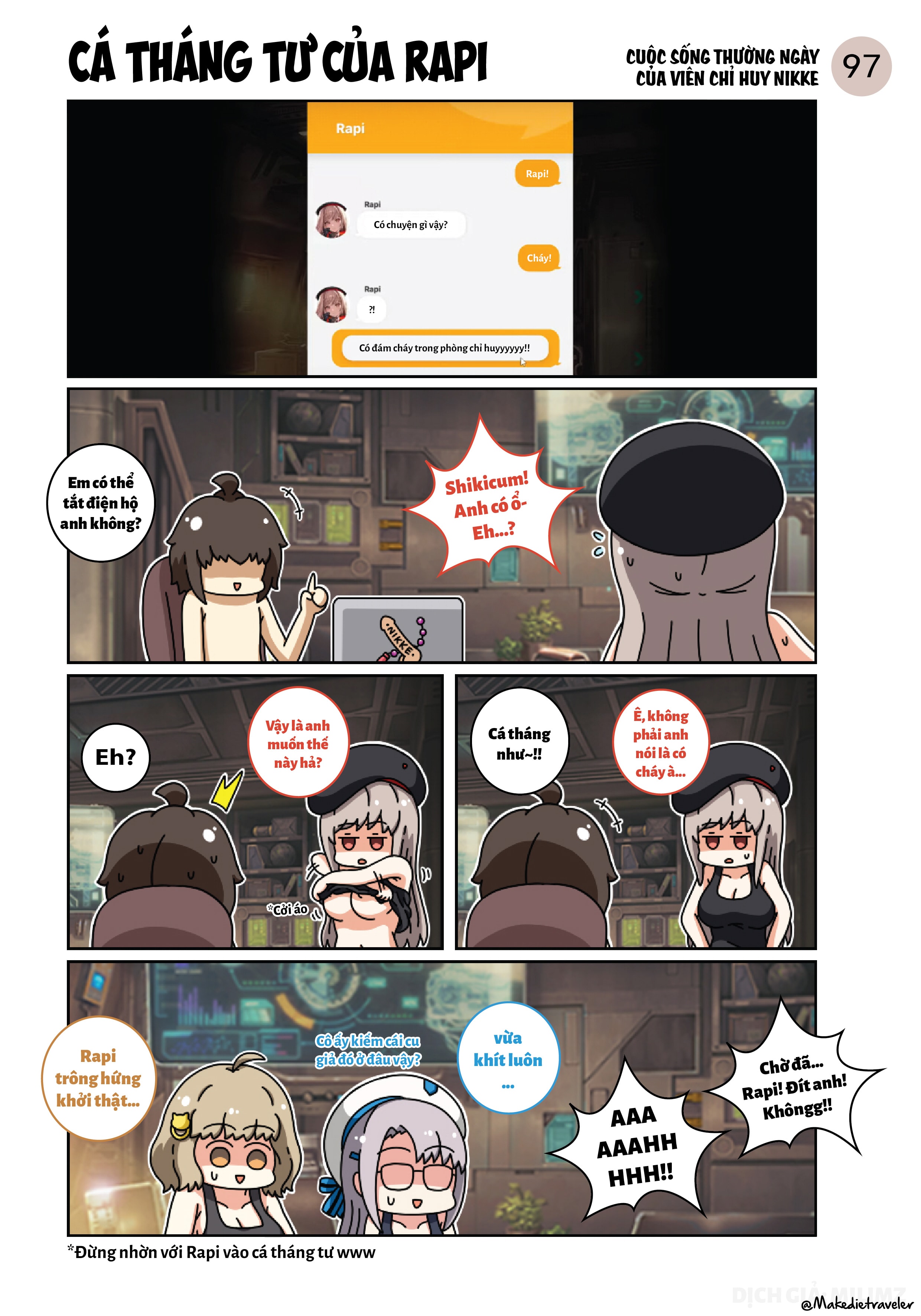 HentaiVN.net - Ảnh 13 - Cuộc sống thường ngày của Chỉ Huy NIKKE (Main Story) - Phần 7