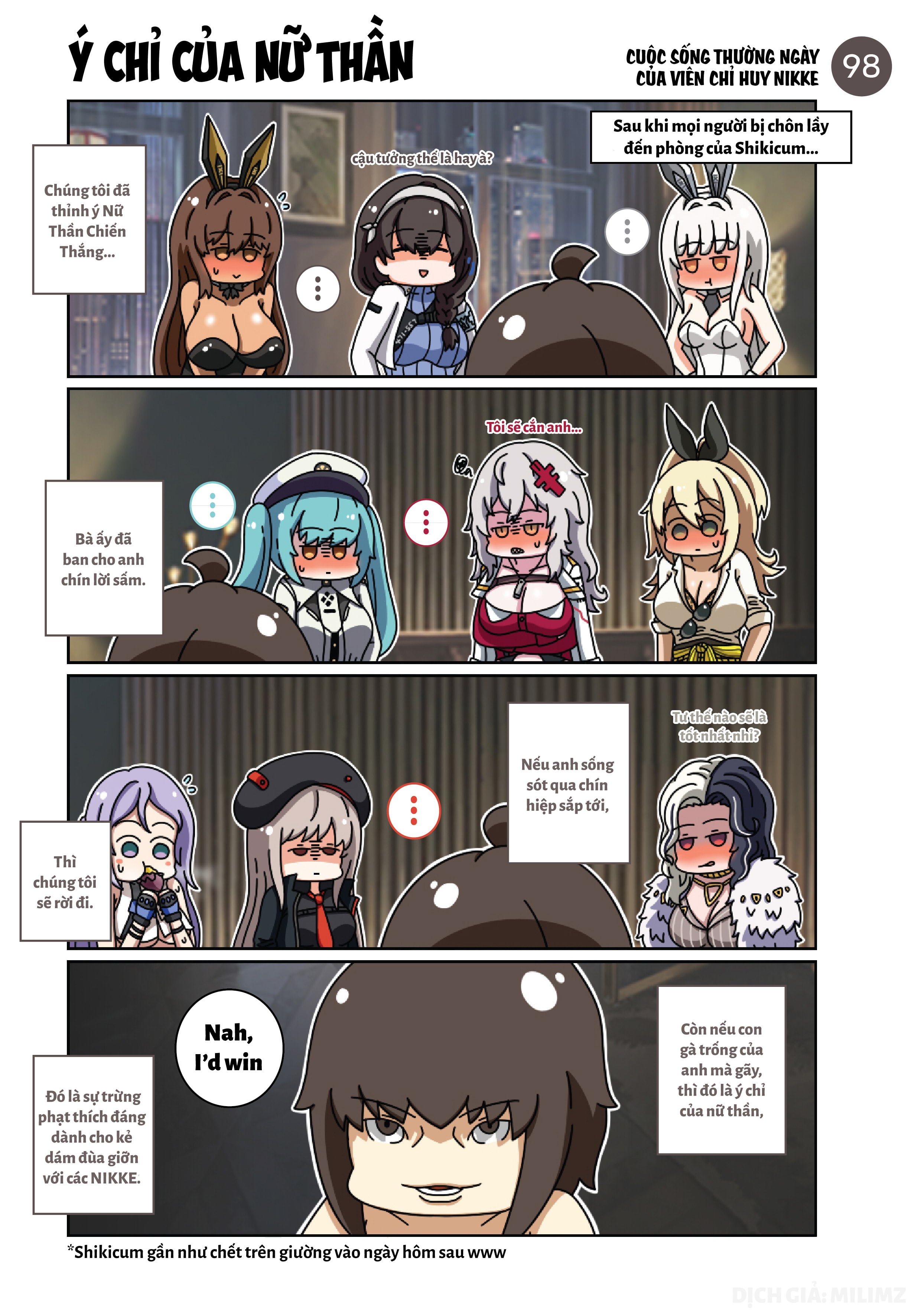 HentaiVN.net - Ảnh 14 - Cuộc sống thường ngày của Chỉ Huy NIKKE (Main Story) - Phần 7