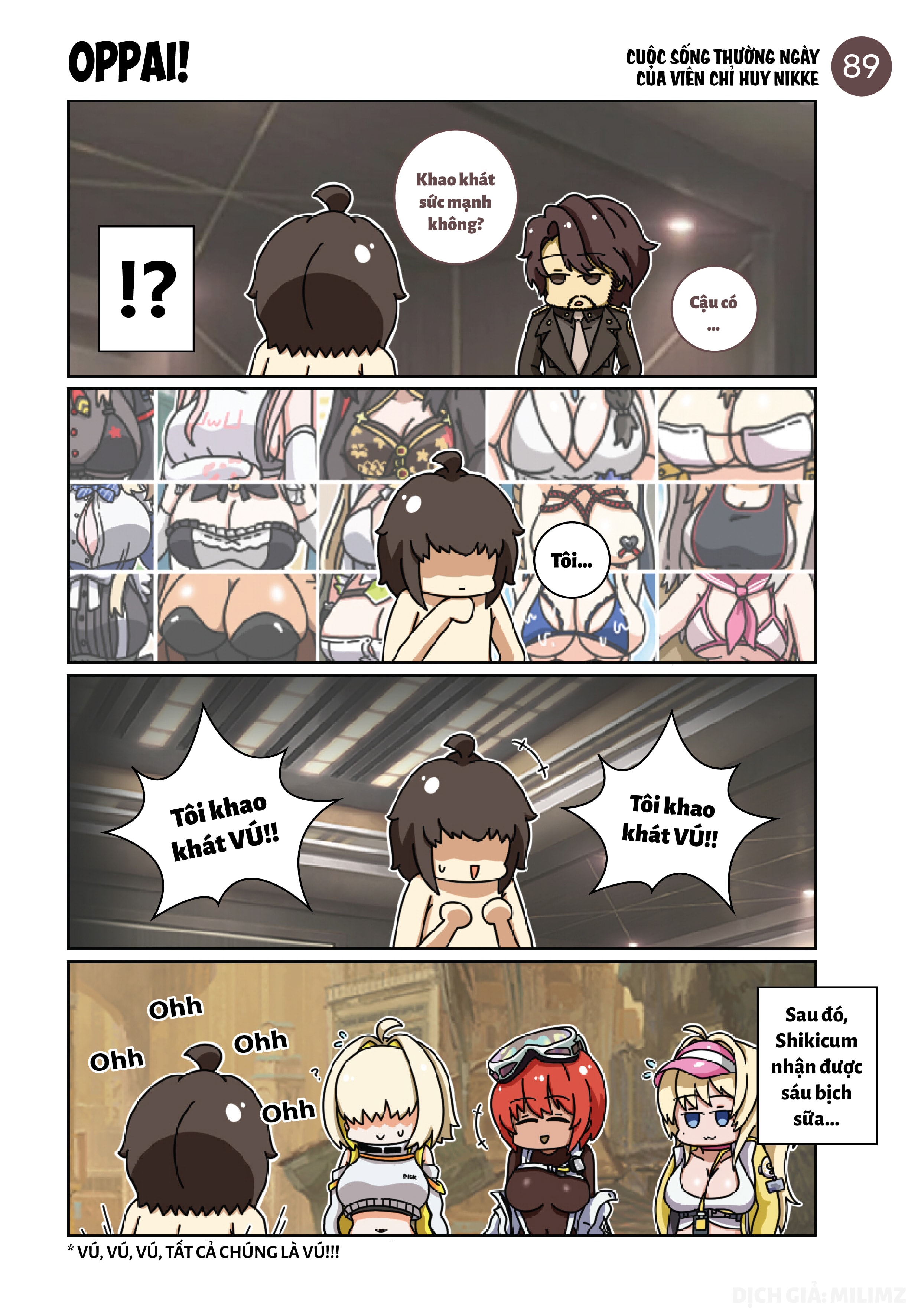HentaiVN.net - Ảnh 5 - Cuộc sống thường ngày của Chỉ Huy NIKKE (Main Story) - Phần 7
