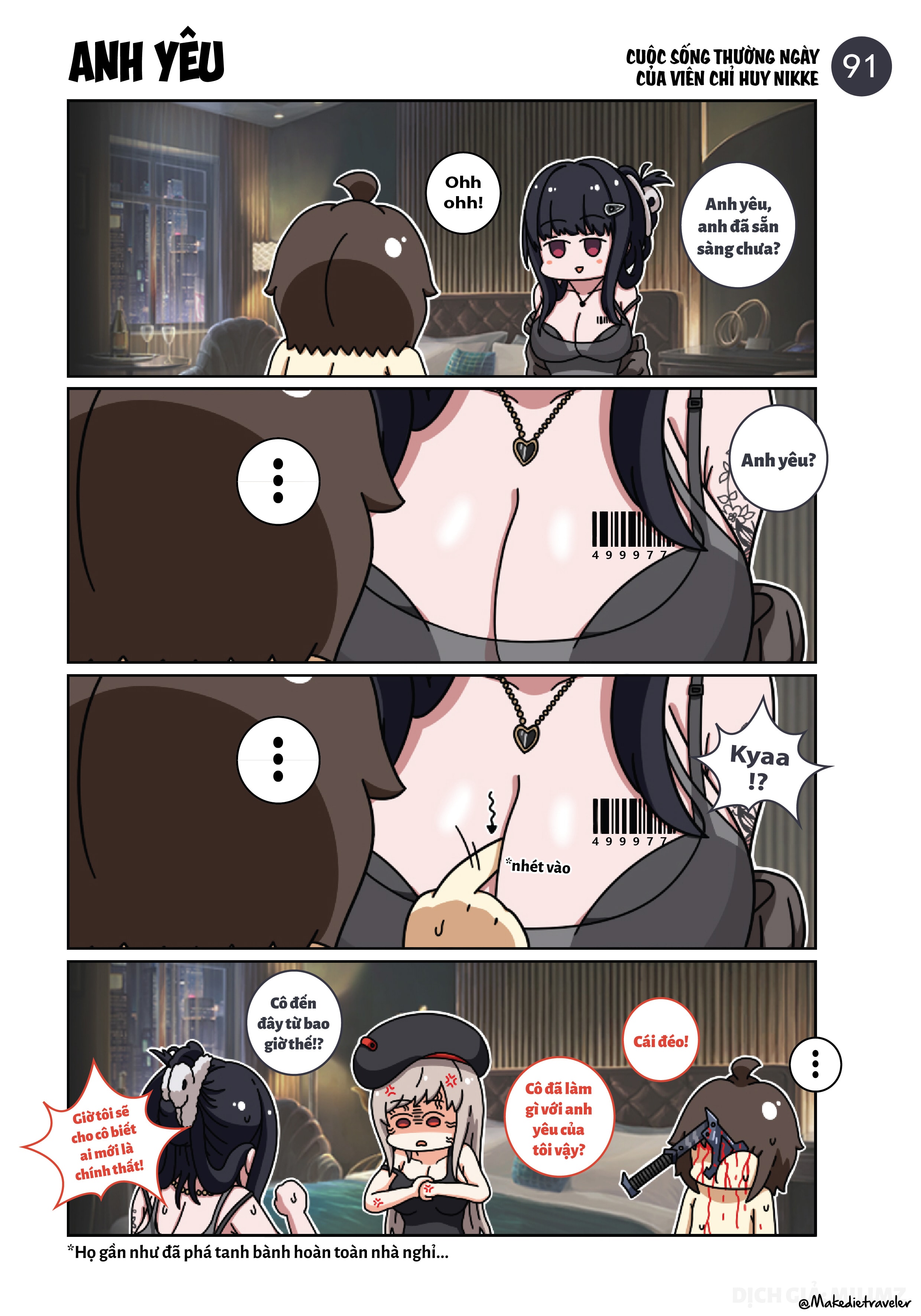 HentaiVN.net - Ảnh 7 - Cuộc sống thường ngày của Chỉ Huy NIKKE (Main Story) - Phần 7
