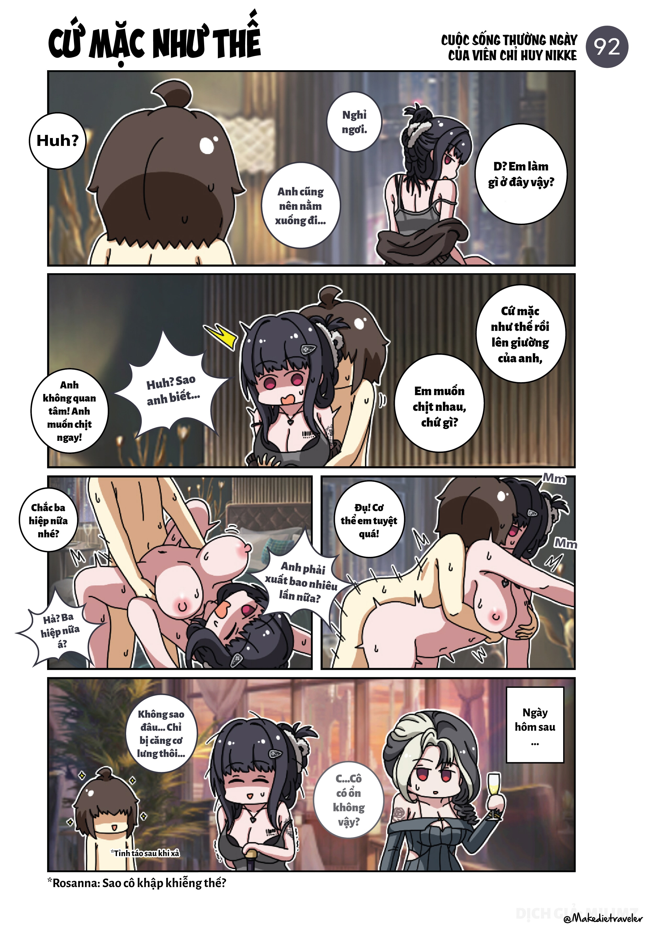 HentaiVN.net - Ảnh 8 - Cuộc sống thường ngày của Chỉ Huy NIKKE (Main Story) - Phần 7