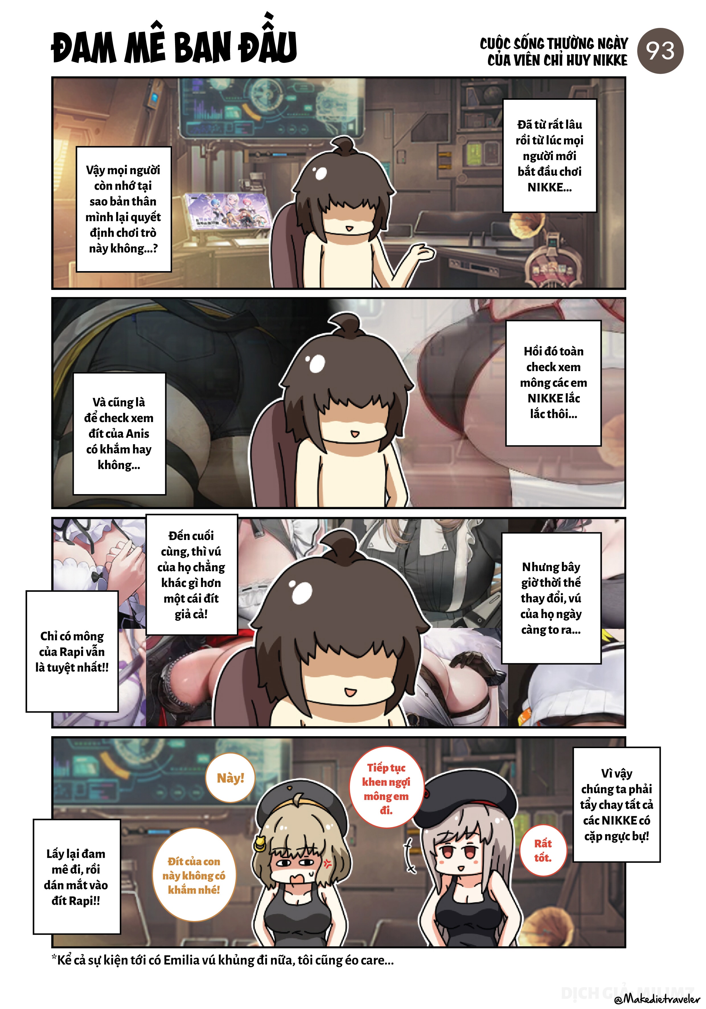 HentaiVN.net - Ảnh 9 - Cuộc sống thường ngày của Chỉ Huy NIKKE (Main Story) - Phần 7