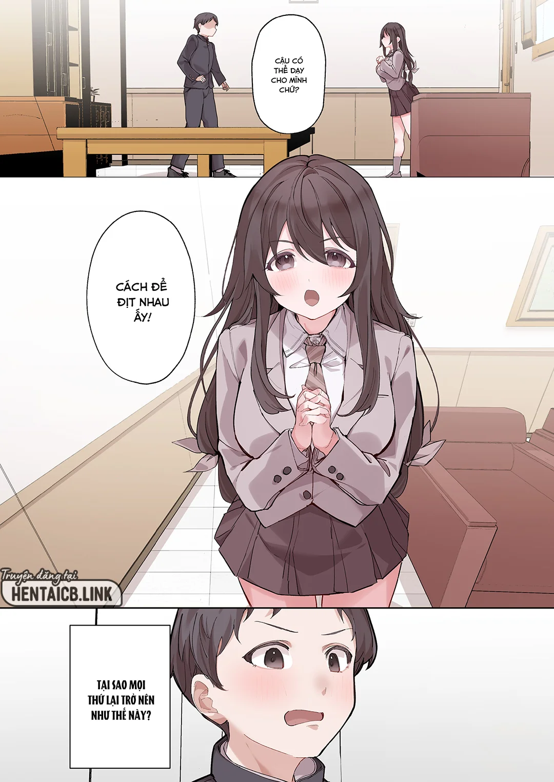HentaiVN.net - Ảnh 4 - Những cô nàng ưu tú cần chỉ dẫn sâu sắc - Oneshot
