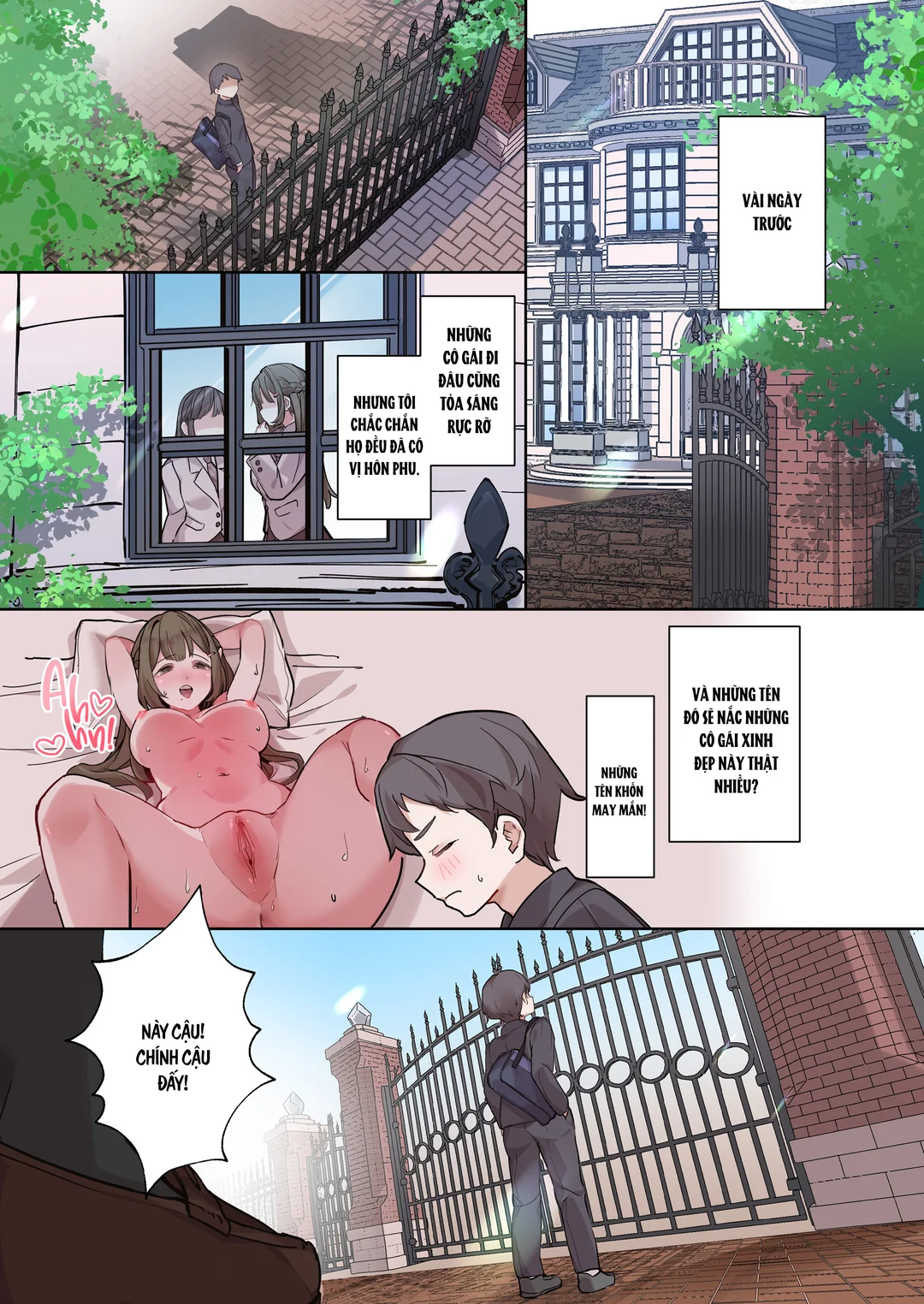 HentaiVN.net - Ảnh 5 - Những cô nàng ưu tú cần chỉ dẫn sâu sắc - Oneshot