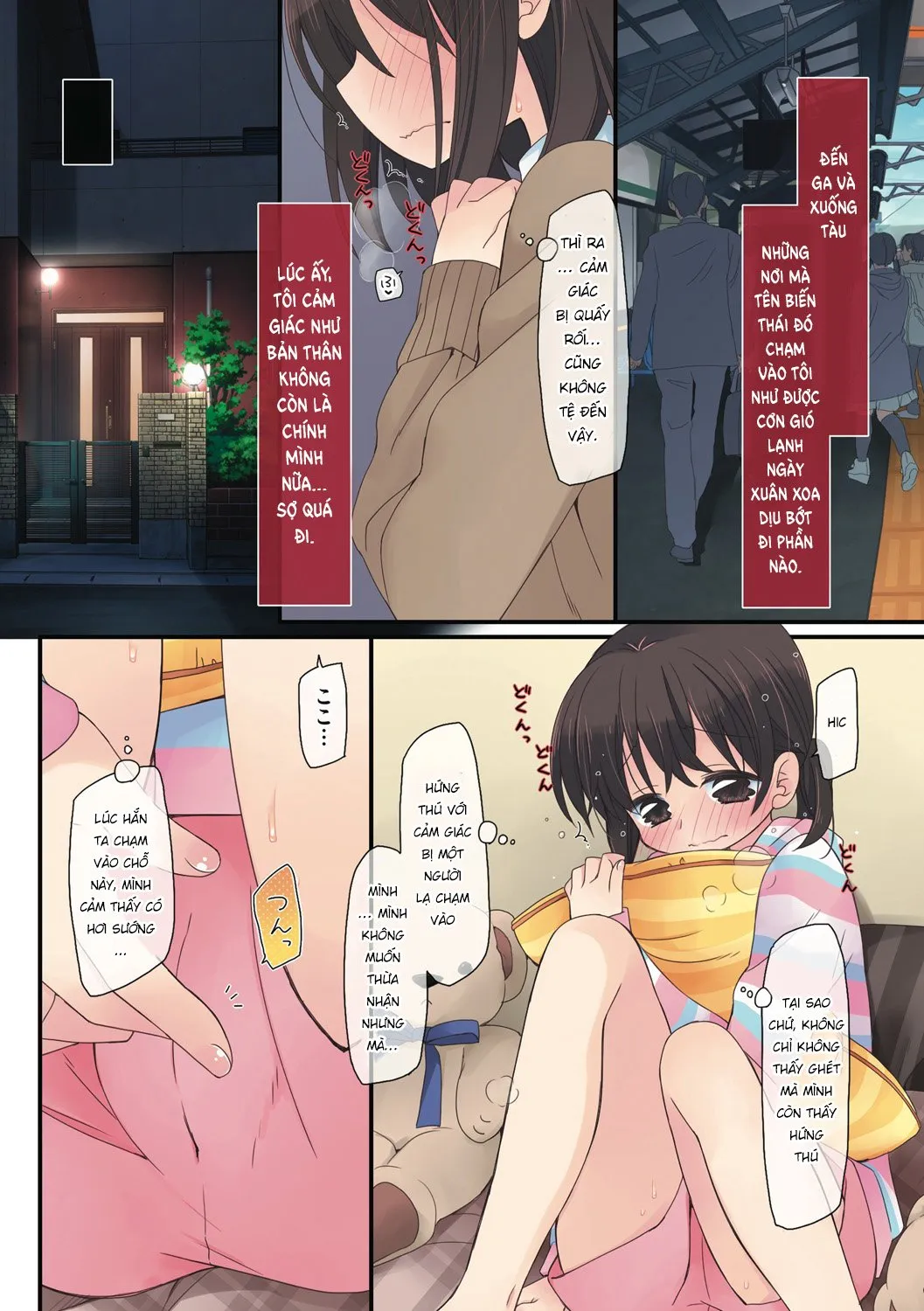 HentaiVN.net - Ảnh 9 - Tôi Đã Bị Quấy Rối Tình Dục Trên Tàu Trong Suốt 3 Năm Như Thế Nào? - Chap 1