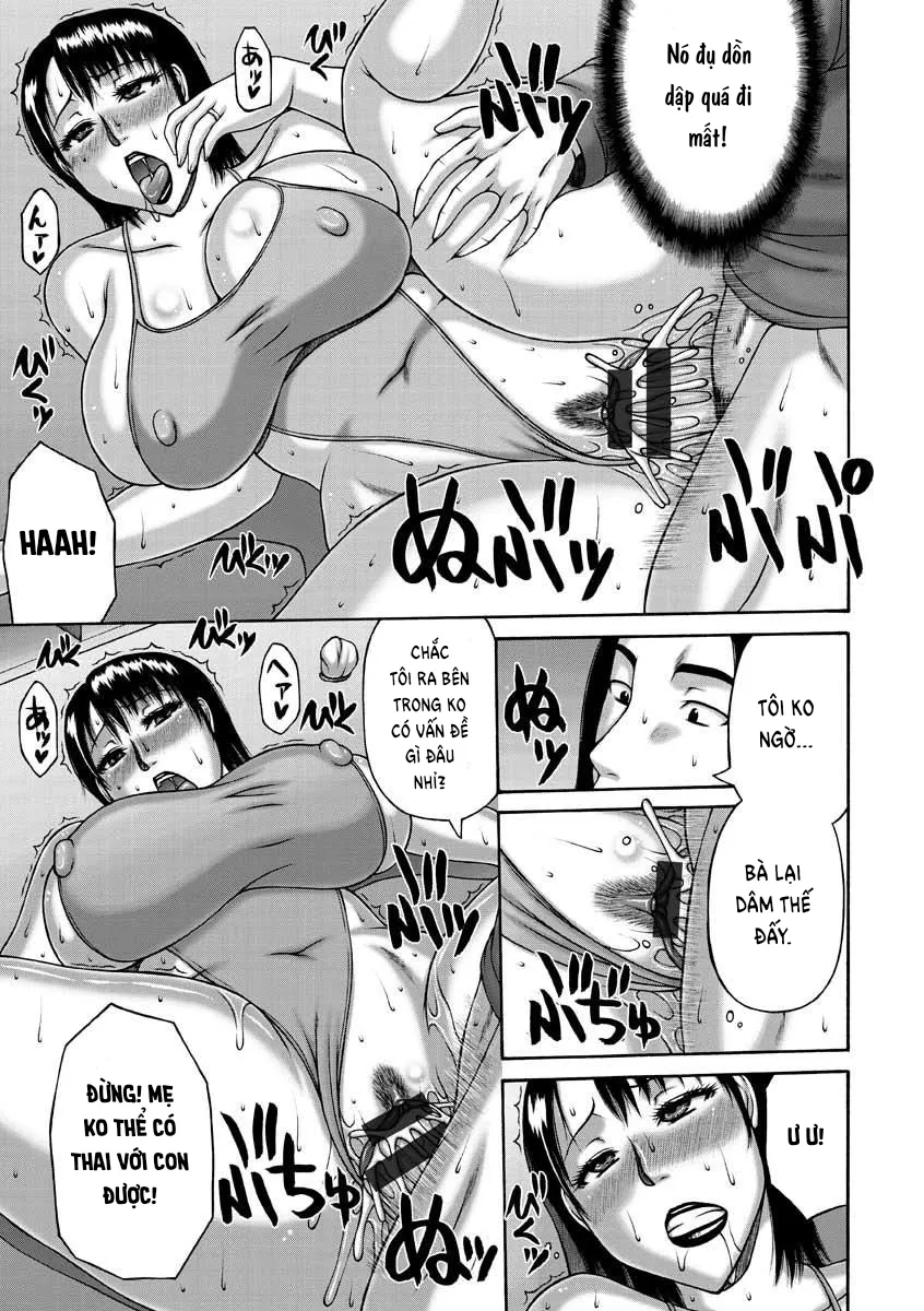 HentaiVN.net - Ảnh 13 - Zetsurinzuma no Chijyo - Chap 5: Mẹ tròn con vuông.