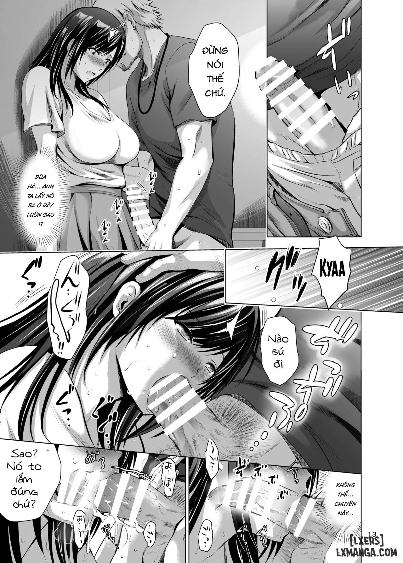 HentaiVN.net - Ảnh 15 - Moto Gal Wakazuma ga Yarikon ni Sanka Shita Ken - Chap 1.