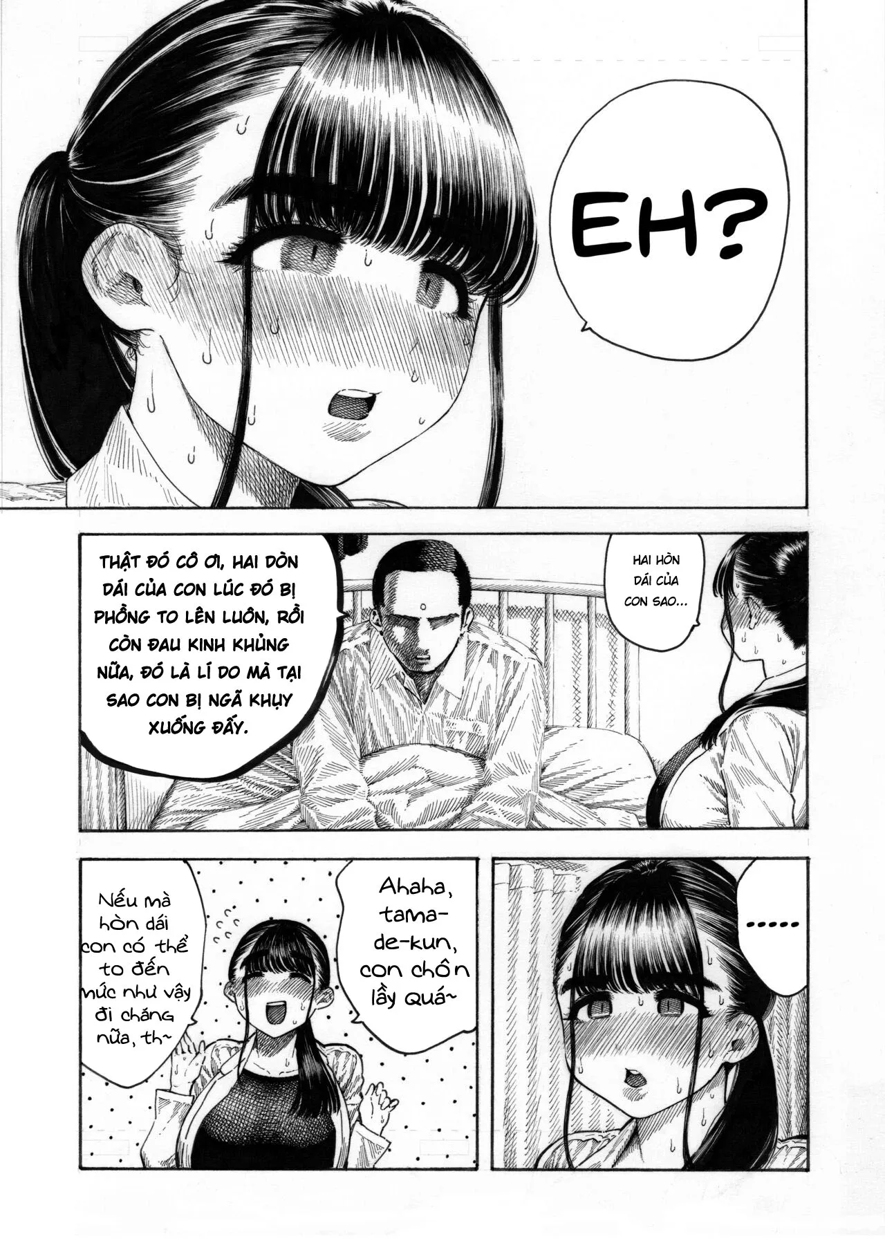 HentaiVN.net - Ảnh 9 - Câu truyện về học sinh trung học với hai hòn dái to nhất thế giới - Chap 1 Bú và liếm 2hondait