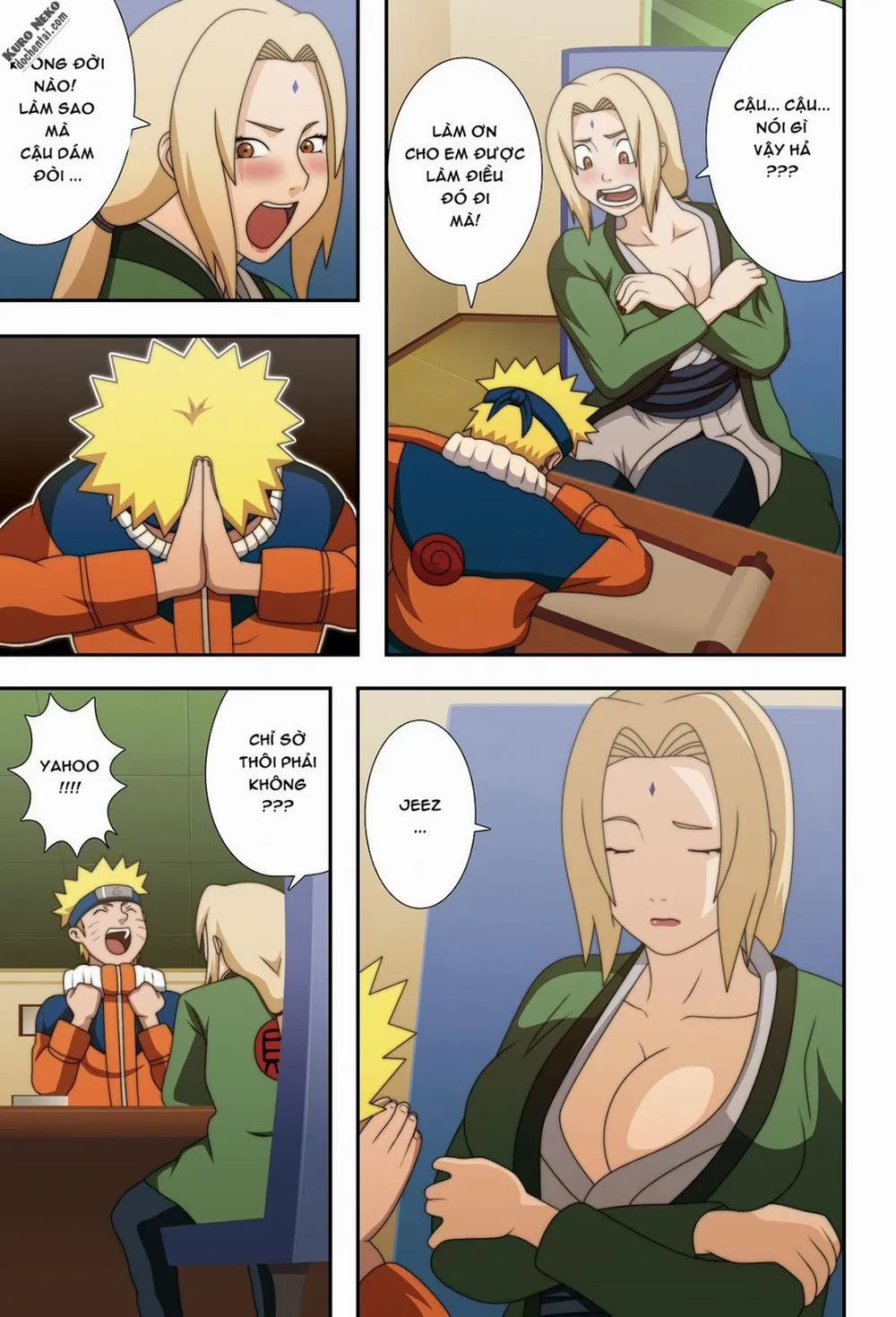 HentaiVN.net - Ảnh 5 - Kyounyuu no Ninja Chichikage (Naruto) - Oneshot
