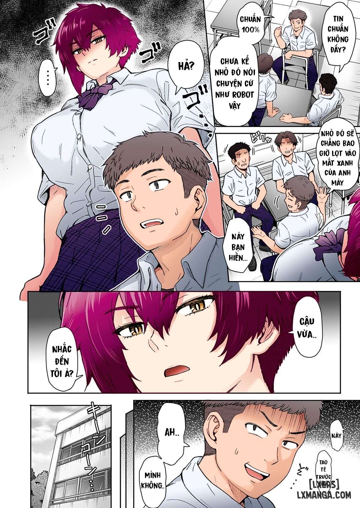 HentaiVN.net - Ảnh 4 - Fuaiso de Senotakai Kanojo ga Ore no Shiranai Ma ni... - Chap 1