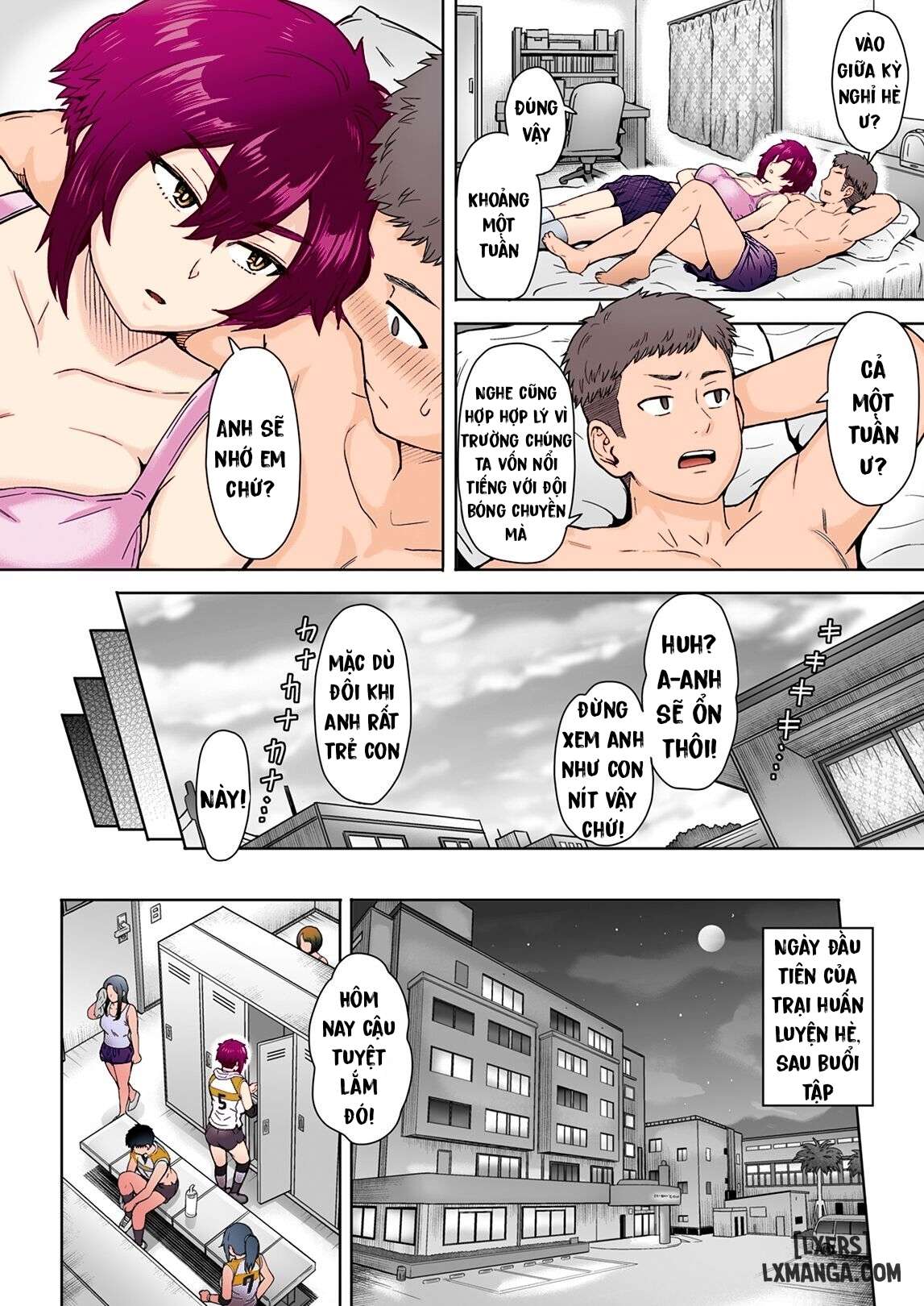 HentaiVN.net - Ảnh 8 - Fuaiso de Senotakai Kanojo ga Ore no Shiranai Ma ni... - Chap 1
