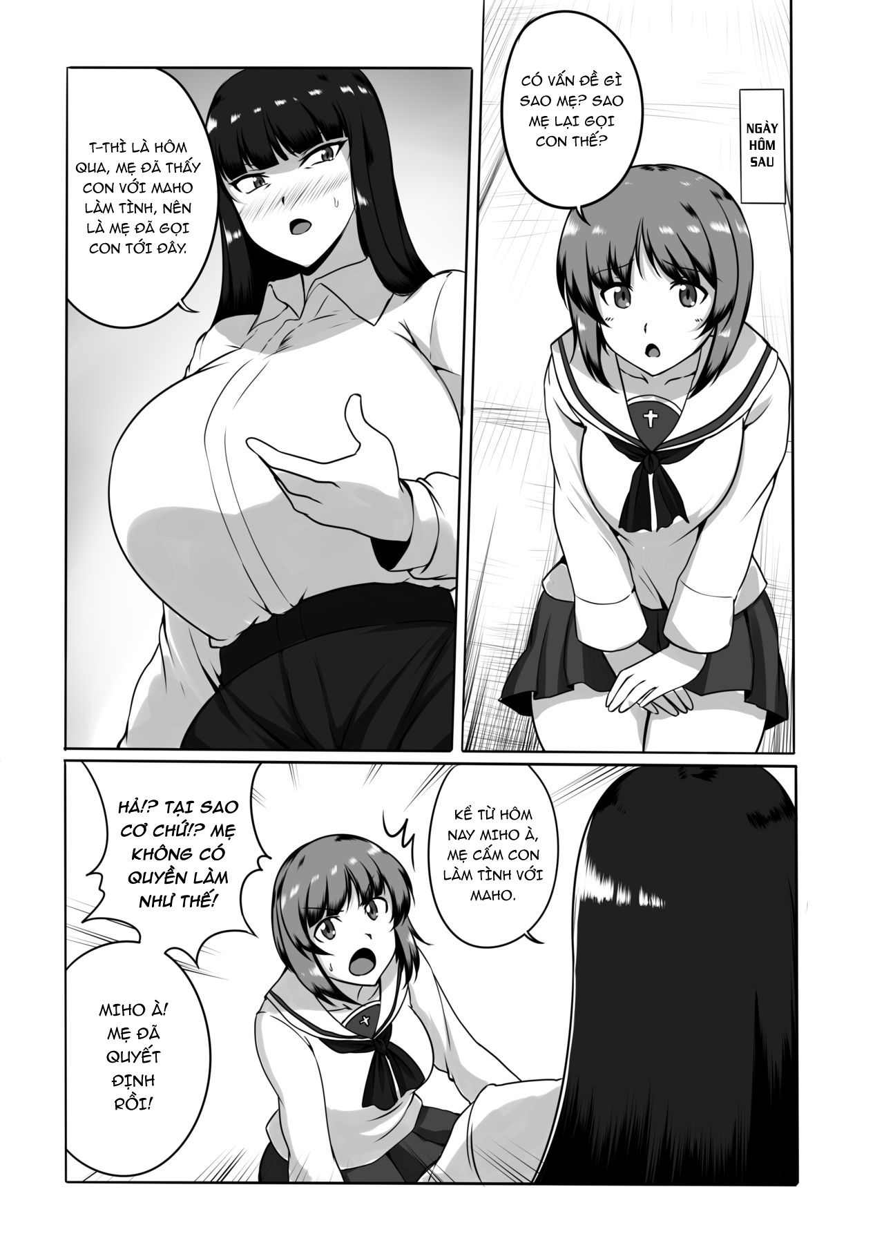 HentaiVN.net - Ảnh 8 - Musume no Chinpo to Tatakau Iemoto - Oneshot