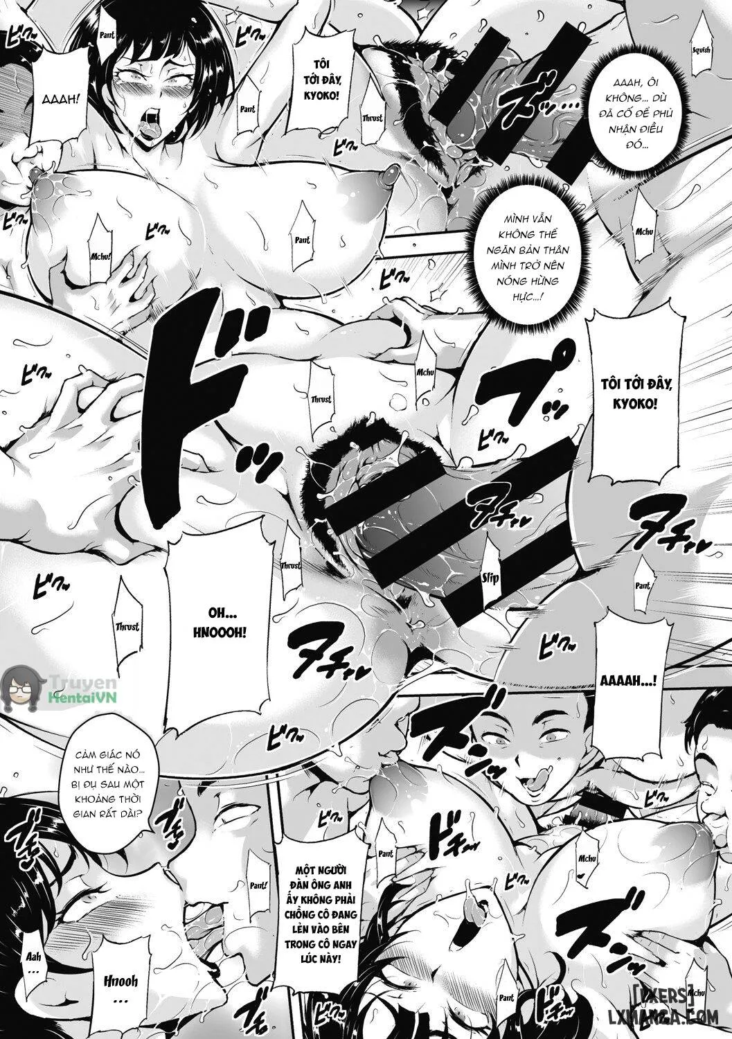HentaiVN.net - Ảnh 22 - Akaneiro ni Modaeru Hitozuma - Chương 1