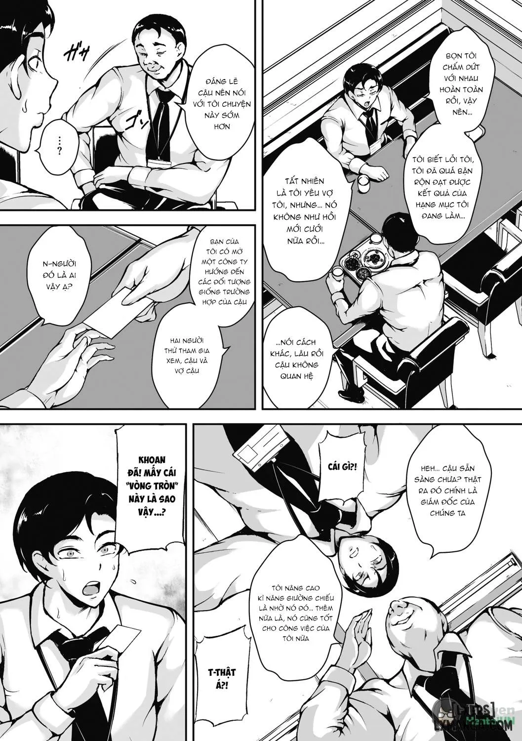 HentaiVN.net - Ảnh 3 - Akaneiro ni Modaeru Hitozuma - Chương 1