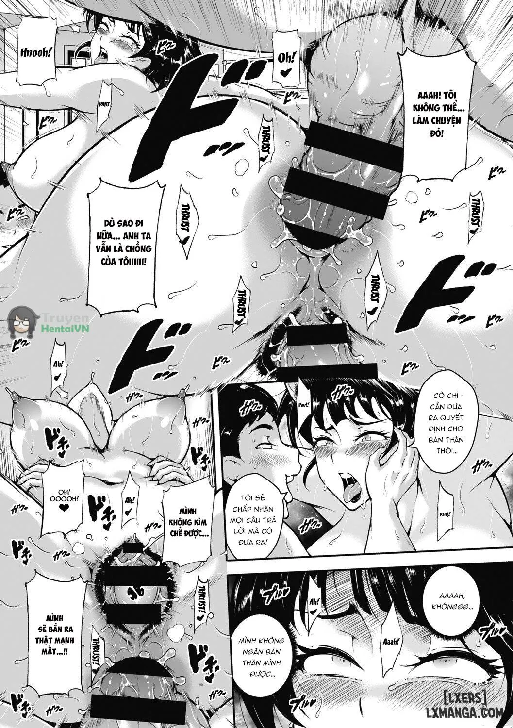 HentaiVN.net - Ảnh 45 - Akaneiro ni Modaeru Hitozuma - Chương 1